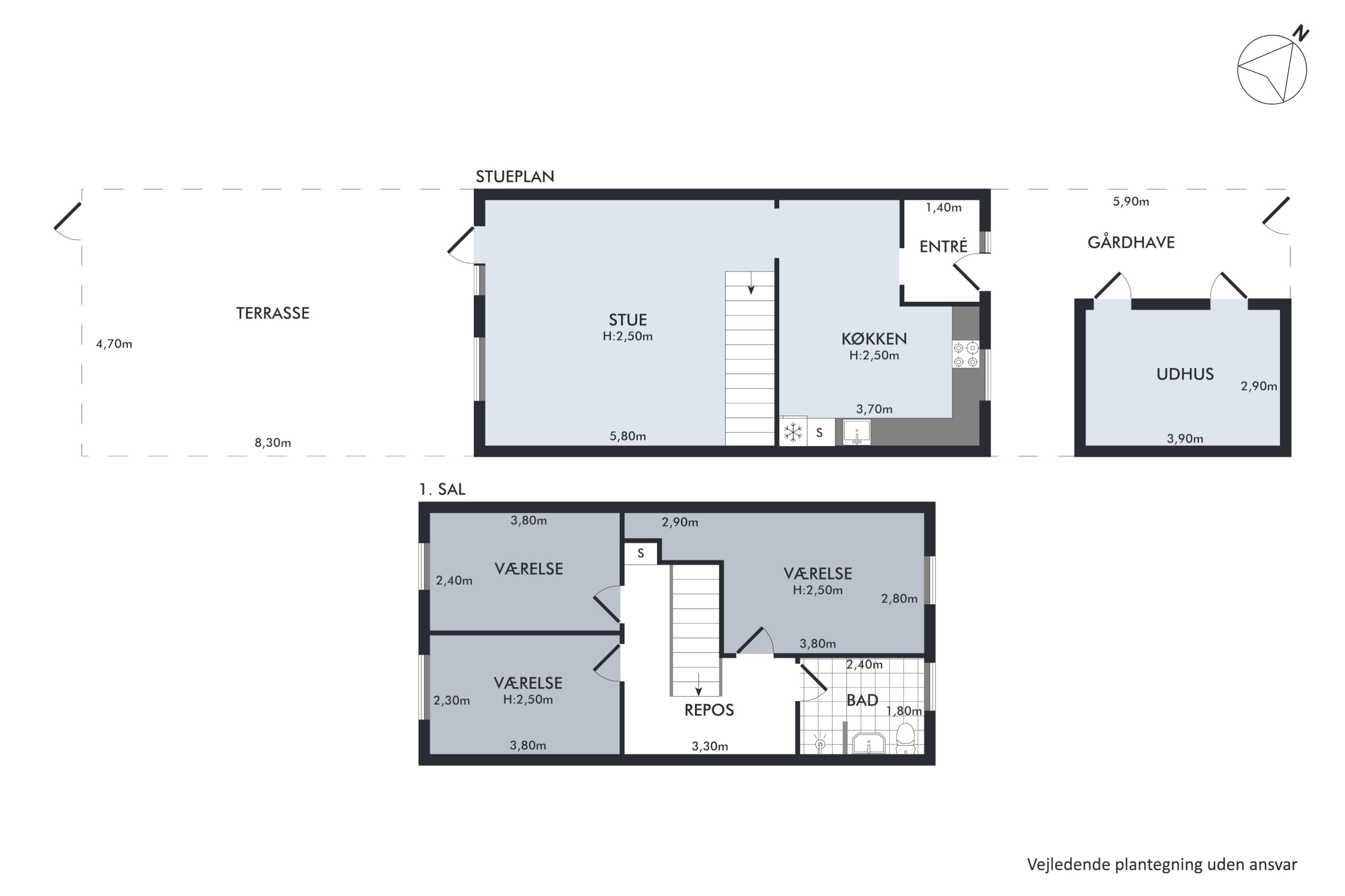 Plantegninger billede af Elmehusene 52, 2600 Glostrup