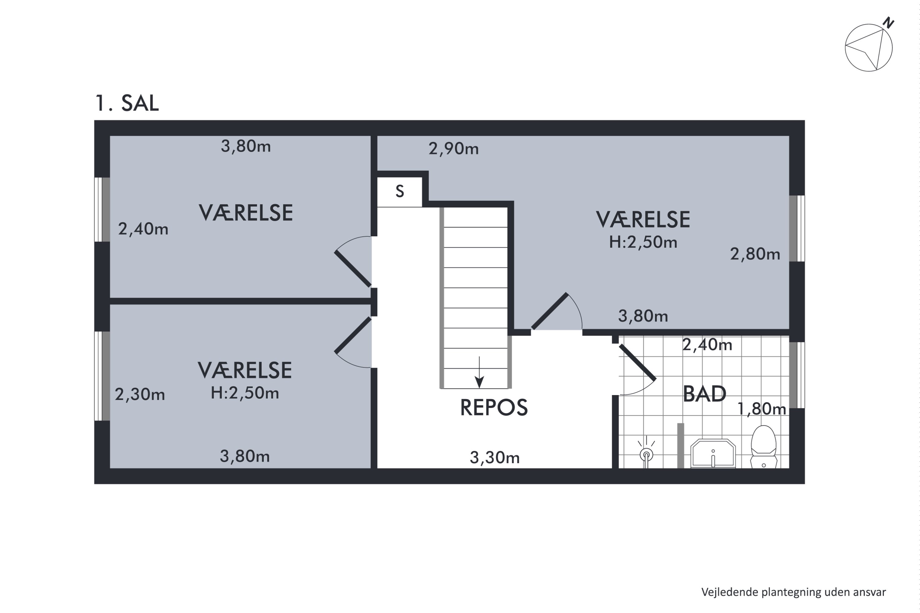 Plantegninger billede af Elmehusene 52, 2600 Glostrup