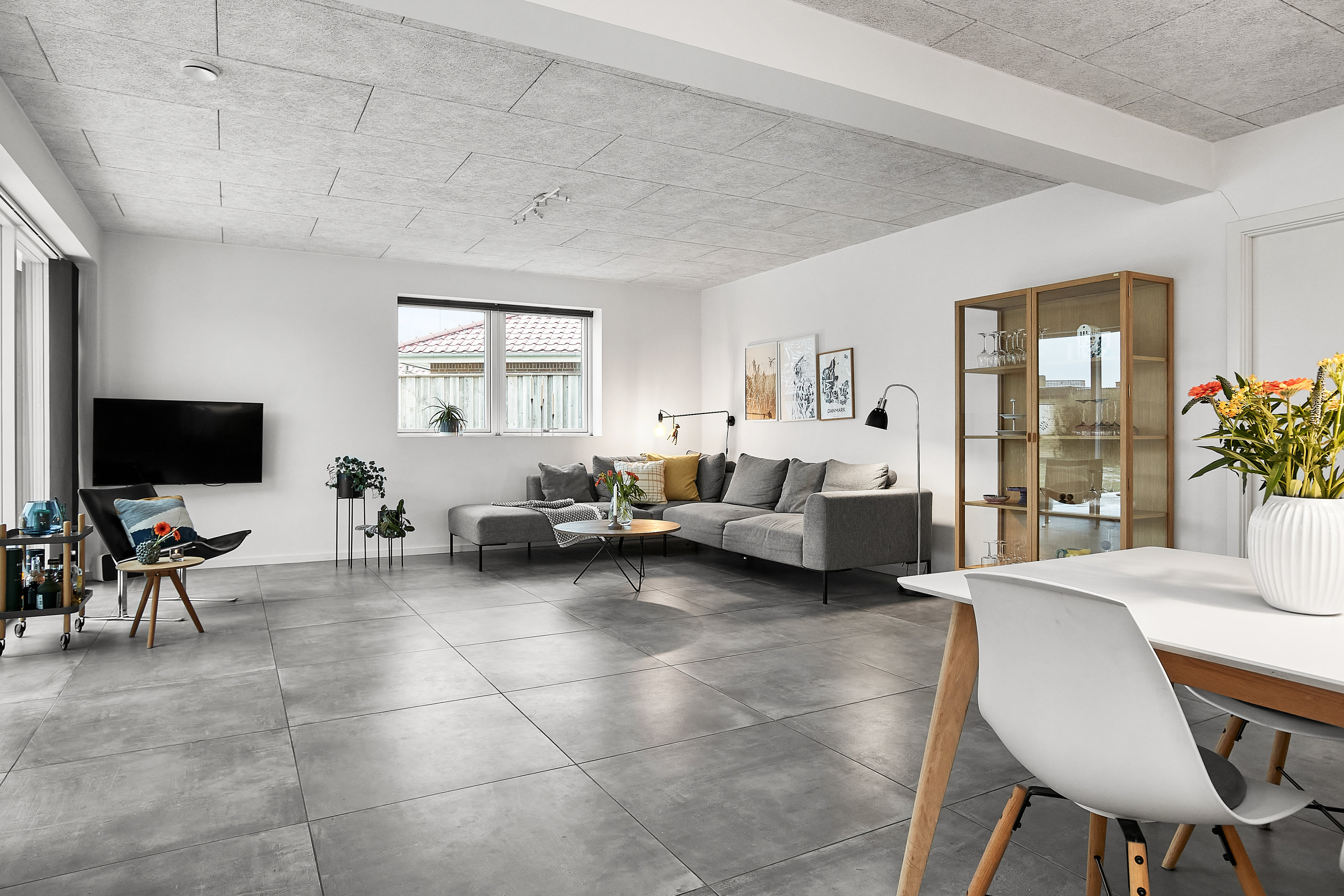 Fremhævet alrum/stue billede i fuldskærmstilstand. Billede af Højmarksvej 8, Stensballe, 8700 Horsens