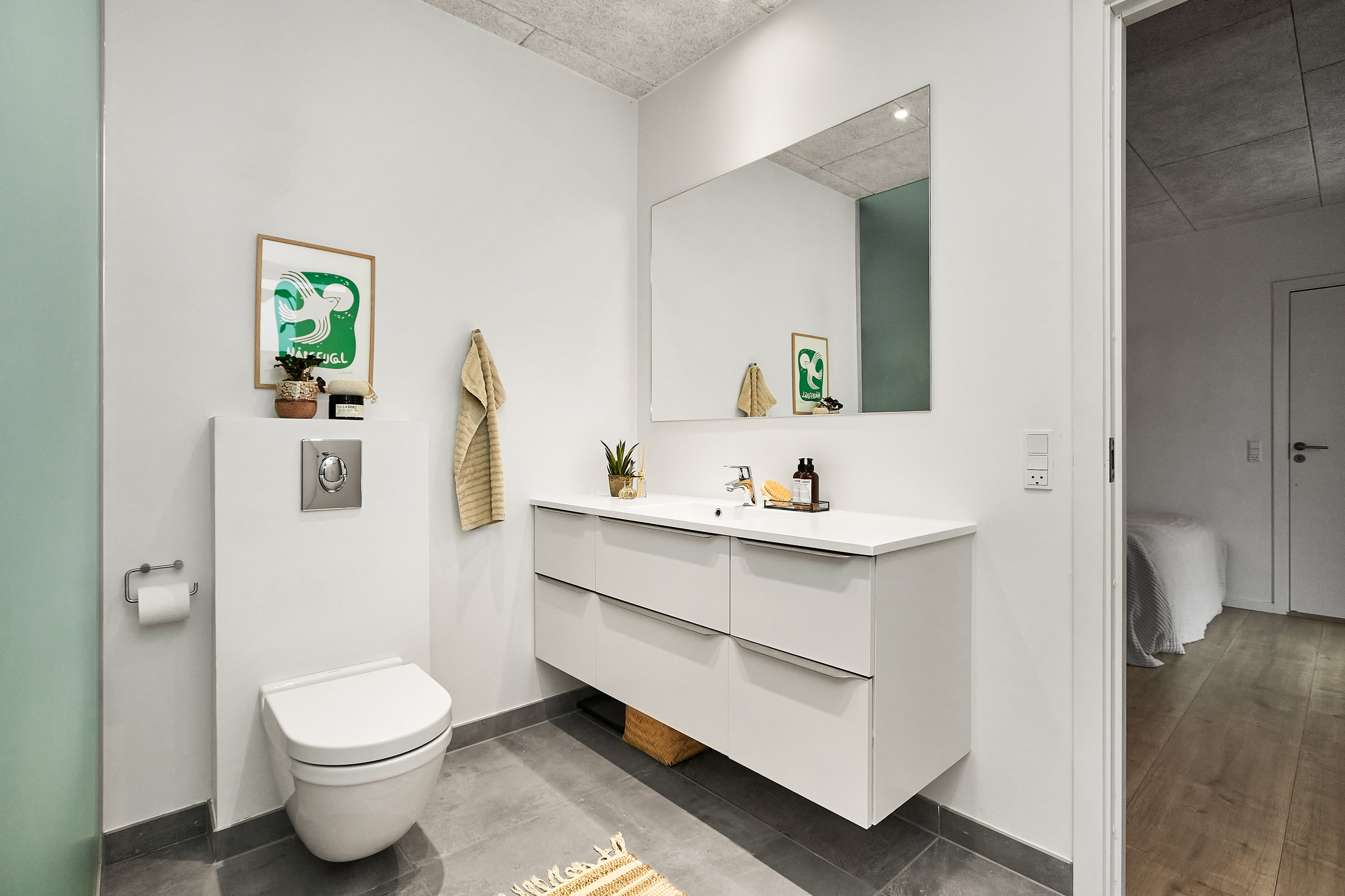 Fremhævet badeværelse billede i fuldskærmstilstand. Billede af Højmarksvej 8, Stensballe, 8700 Horsens