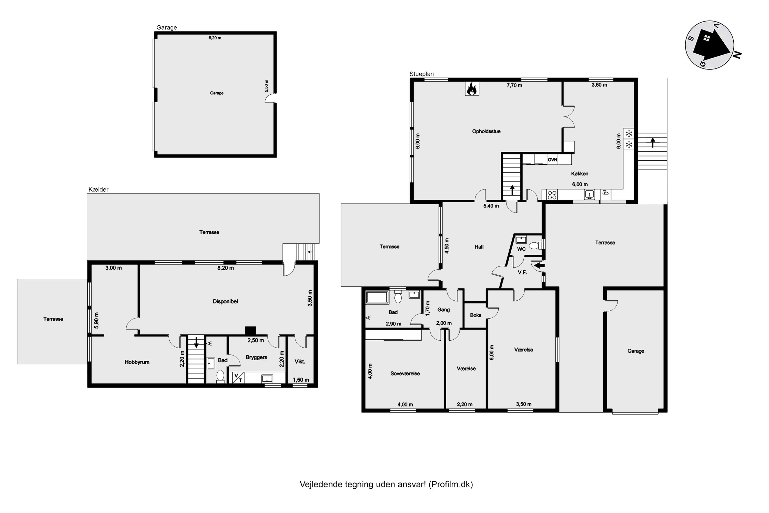 Plantegninger billede af Snerlevej 9, 7500 Holstebro