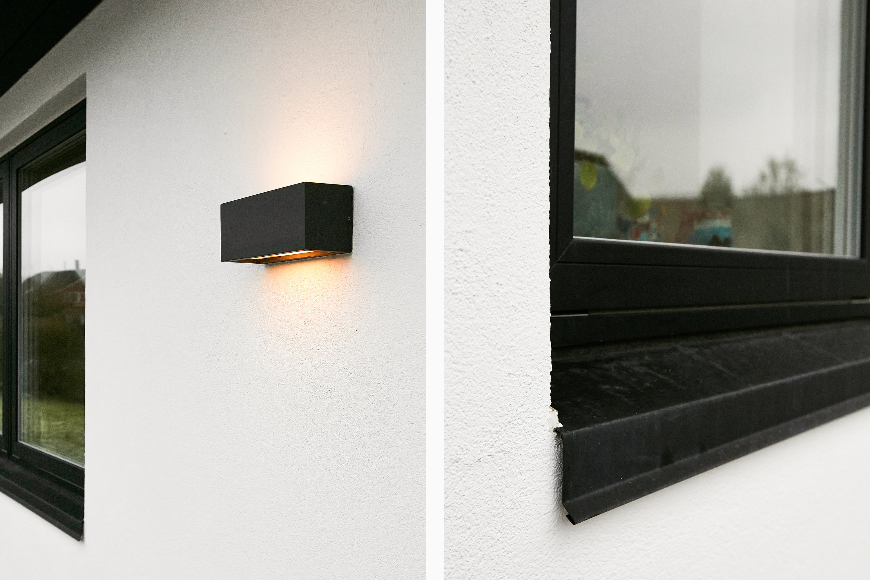 Fremhævet detaljer - facade billede i fuldskærmstilstand. Billede af Højmarksvej 8, Stensballe, 8700 Horsens