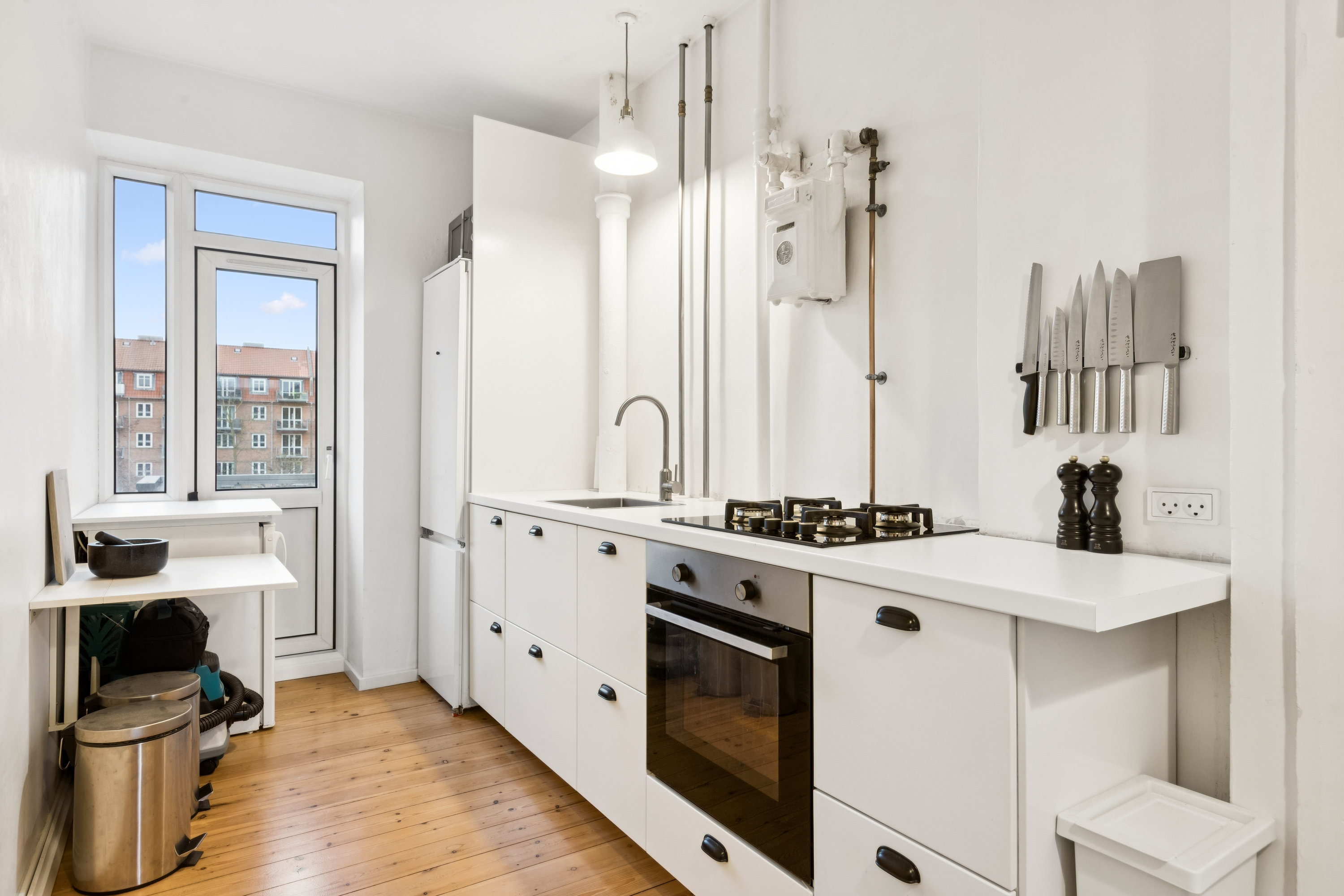 Fremhævet køkken billede i fuldskærmstilstand. Billede af Sundholmsvej 113, 2. tv., 2300 København S