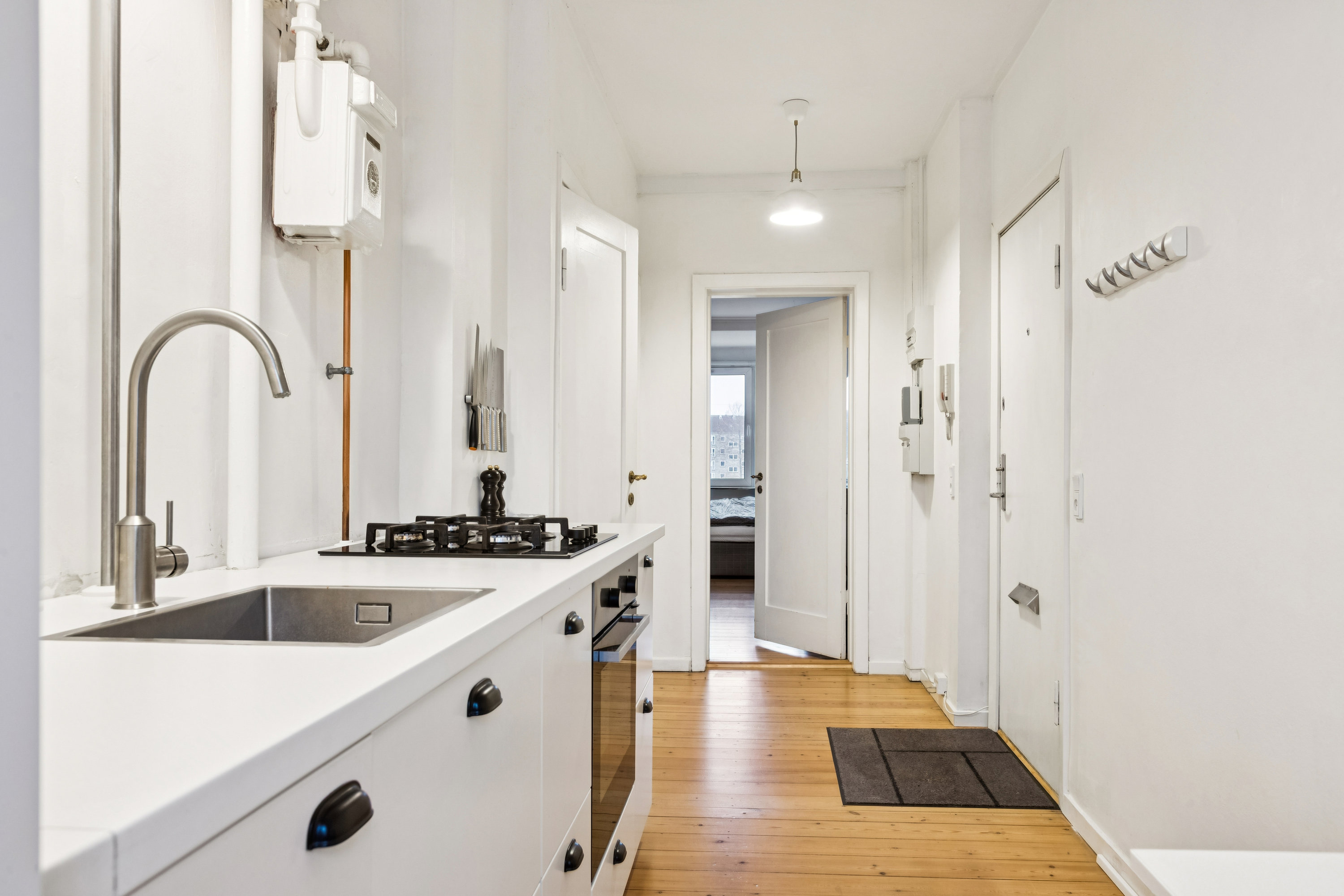 Fremhævet køkken billede i fuldskærmstilstand. Billede af Sundholmsvej 113, 2. tv., 2300 København S