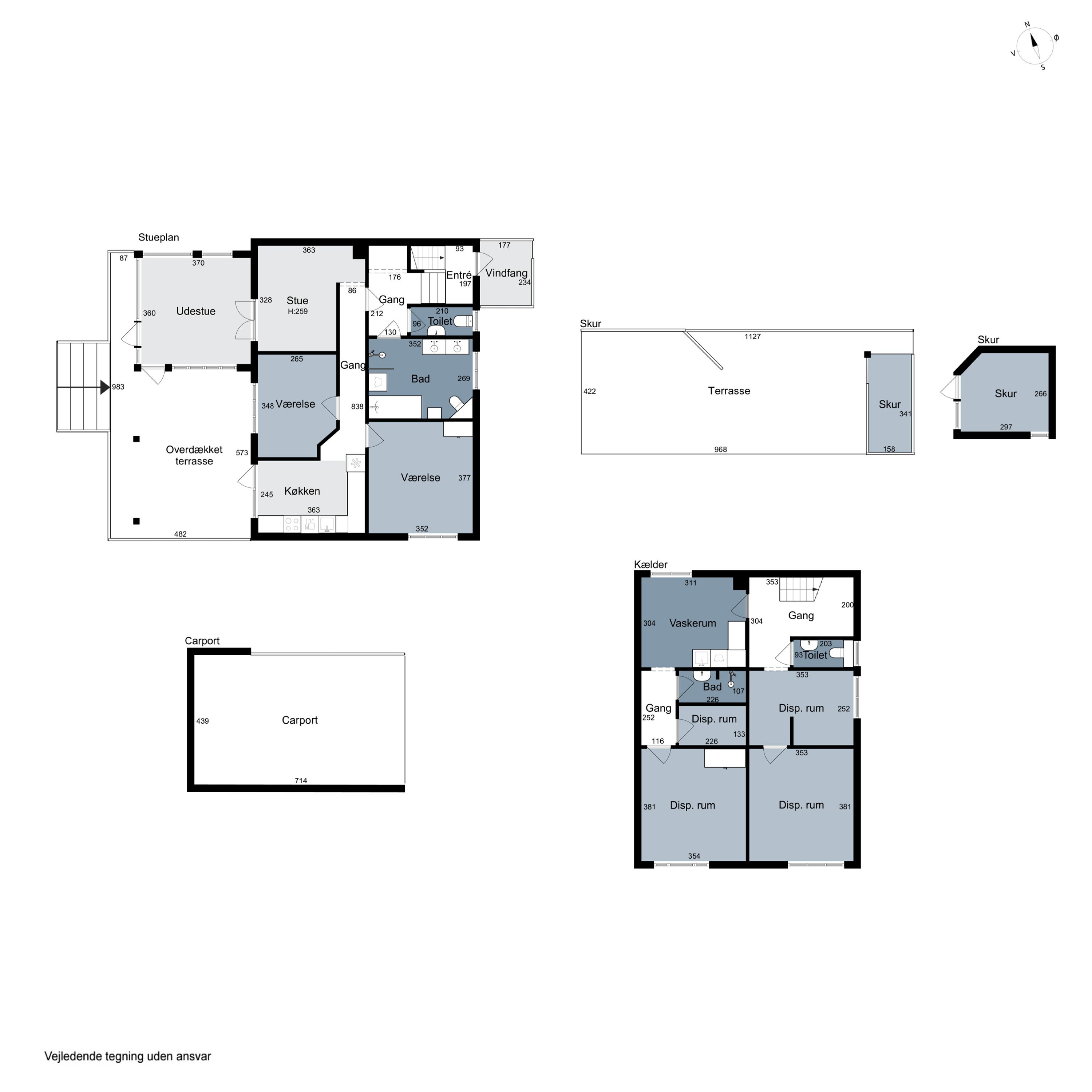Plantegninger billede af Rønnevej 3, 2980 Kokkedal