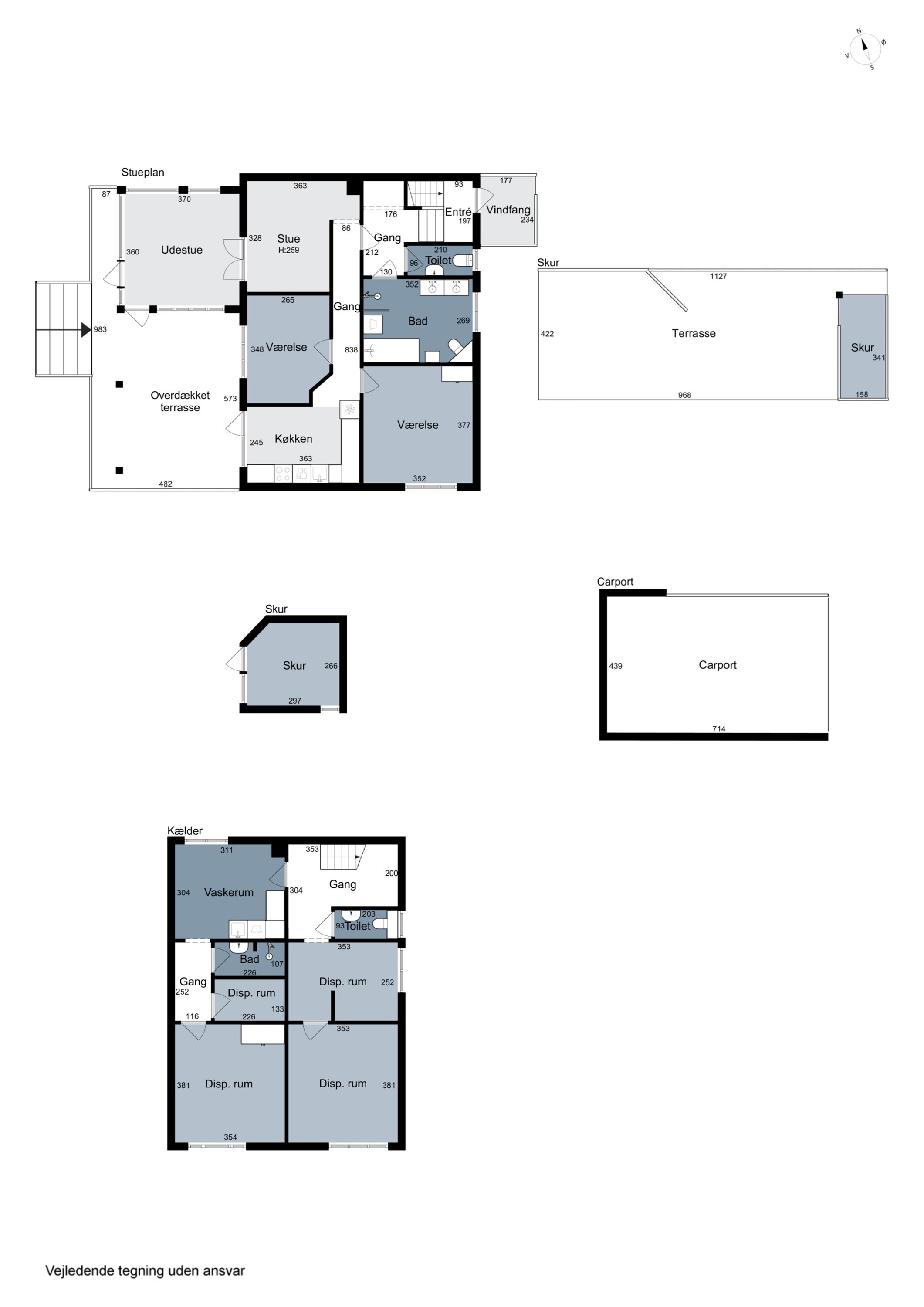 Plantegninger billede af Rønnevej 3, 2980 Kokkedal