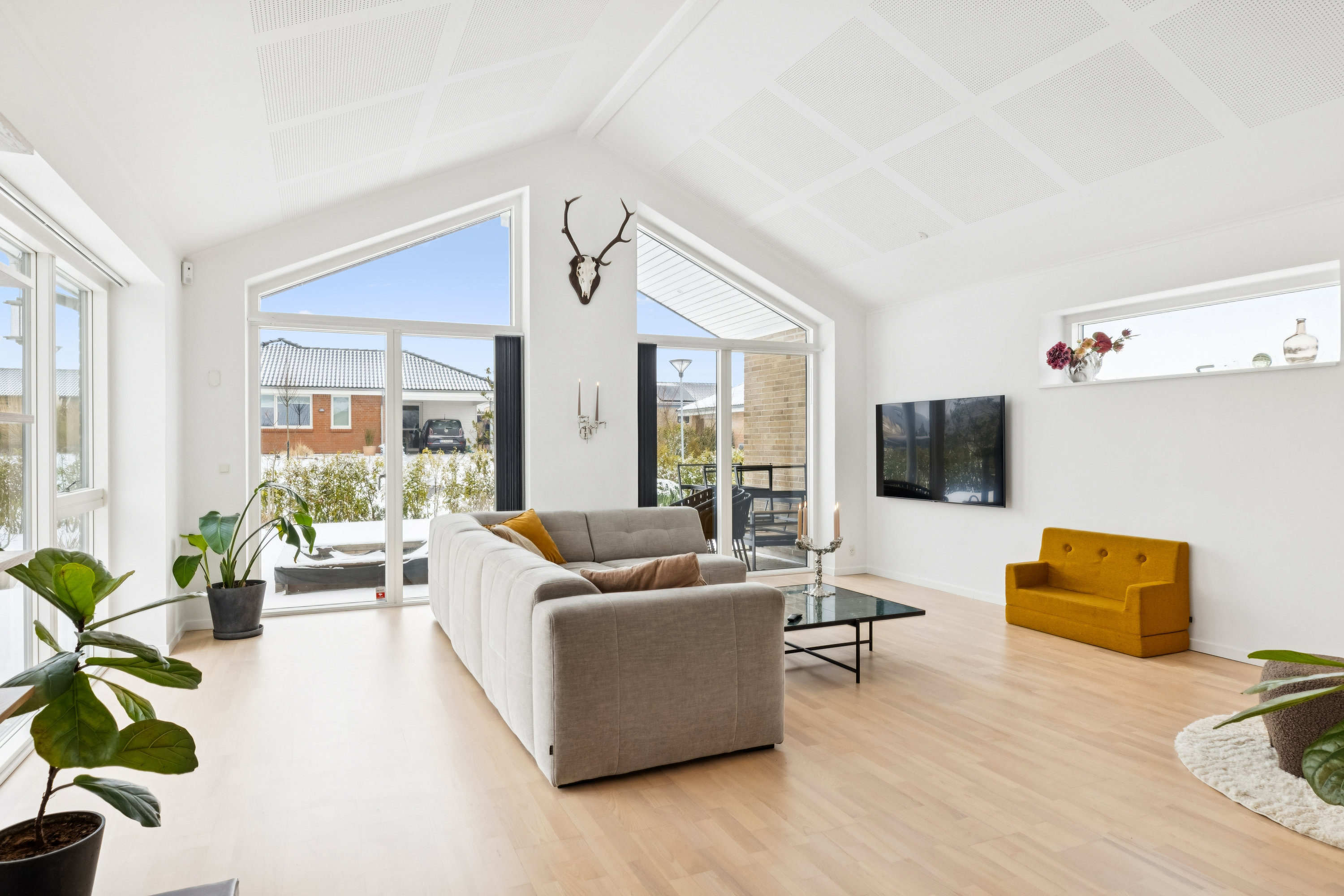 Miniaturebillede 1: stue. Billede af Midtkobbel 91, Kollund, 6340 Kruså