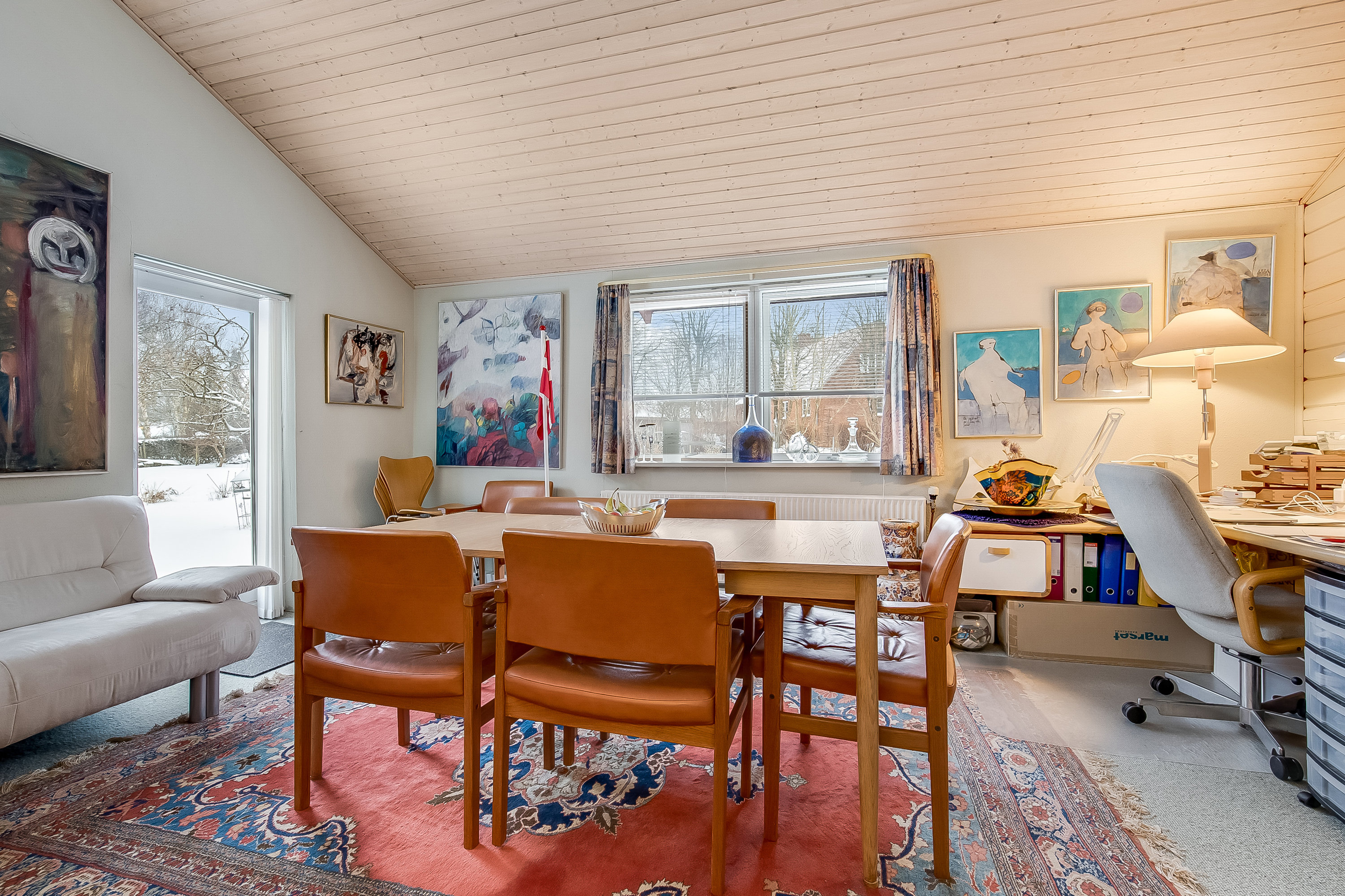 Fremhævet stue billede i fuldskærmstilstand. Billede af Hovgårdsvej 50, Grejs, 7100 Vejle