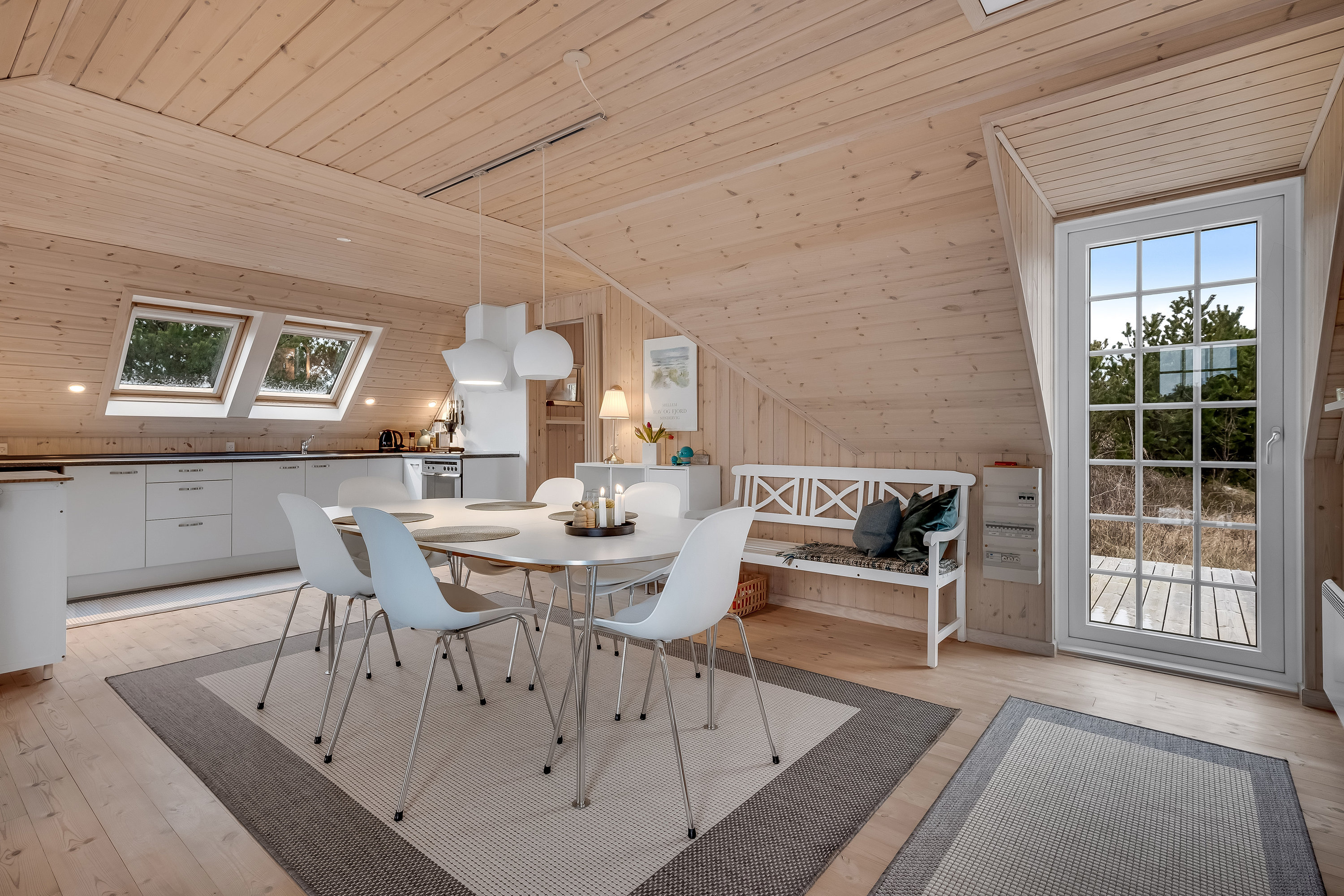 Fremhævet køkken alrum billede i fuldskærmstilstand. Billede af Vestklitvej 37, Klegod, 6950 Ringkøbing