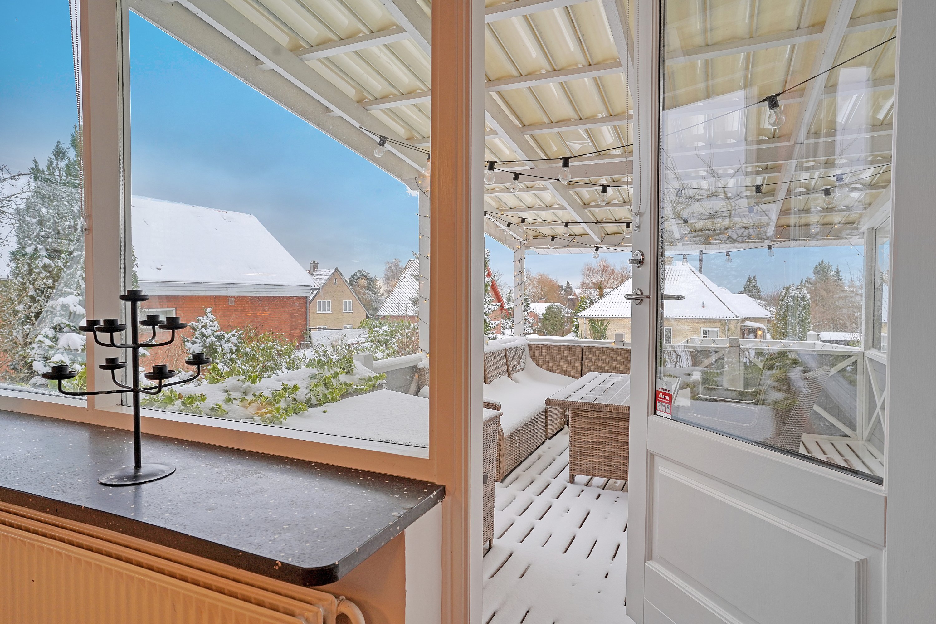 Fremhævet altan billede i fuldskærmstilstand. Billede af Hobrovej 14, 3000 Helsingør