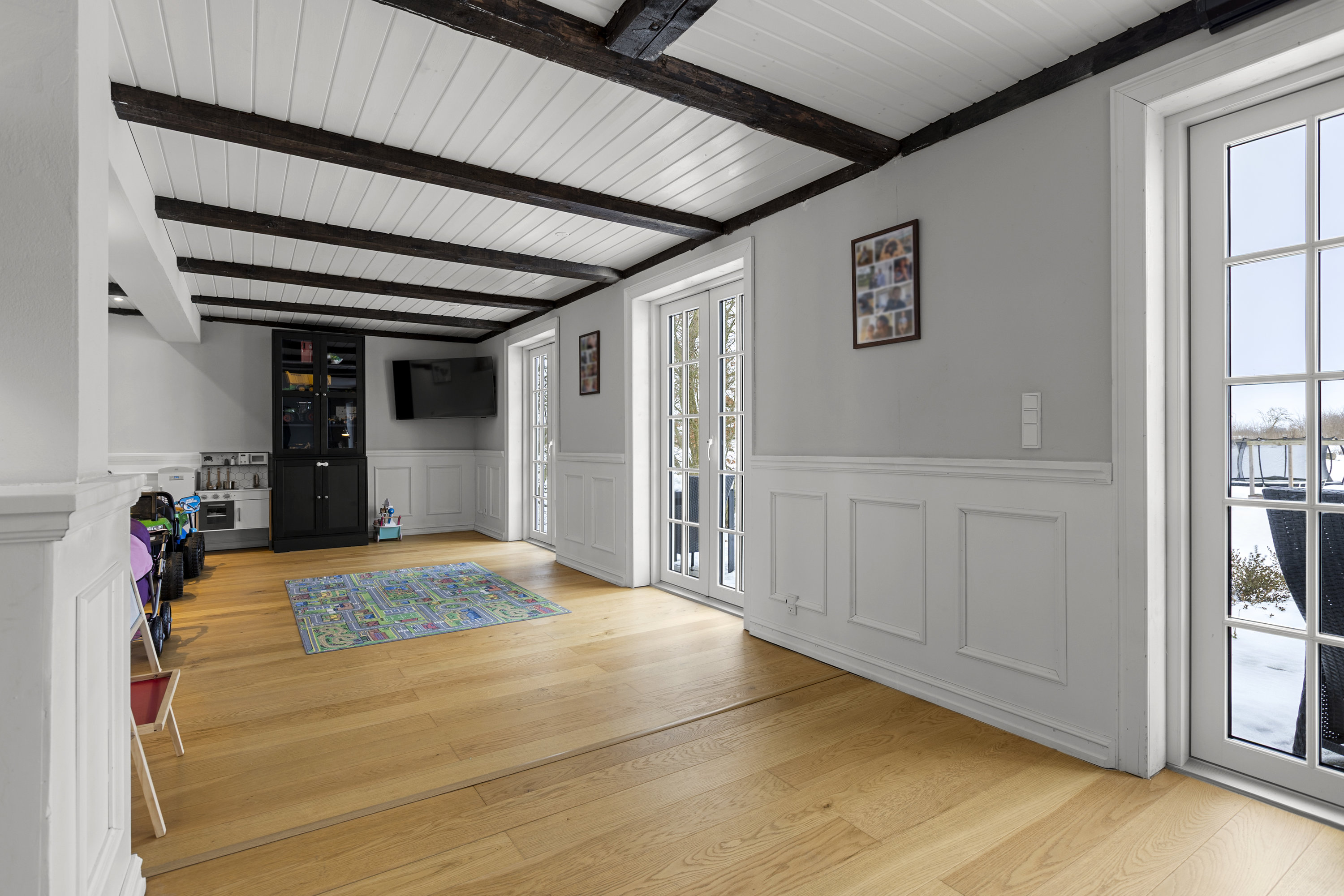 Fremhævet stue billede i fuldskærmstilstand. Billede af Vestergårdsvej 4, Vrangstrup, 4171 Glumsø