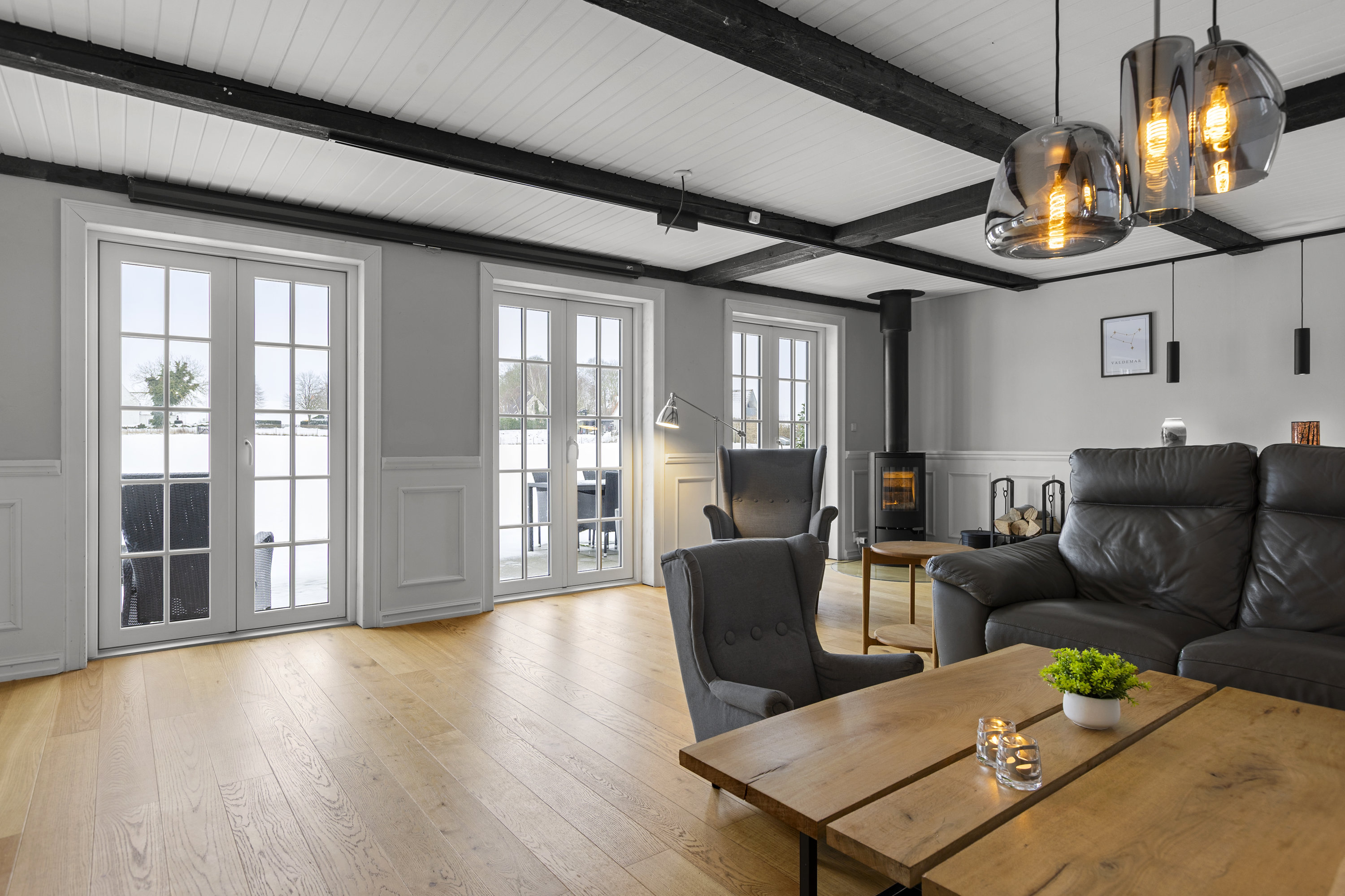 Fremhævet stue billede i fuldskærmstilstand. Billede af Vestergårdsvej 4, Vrangstrup, 4171 Glumsø