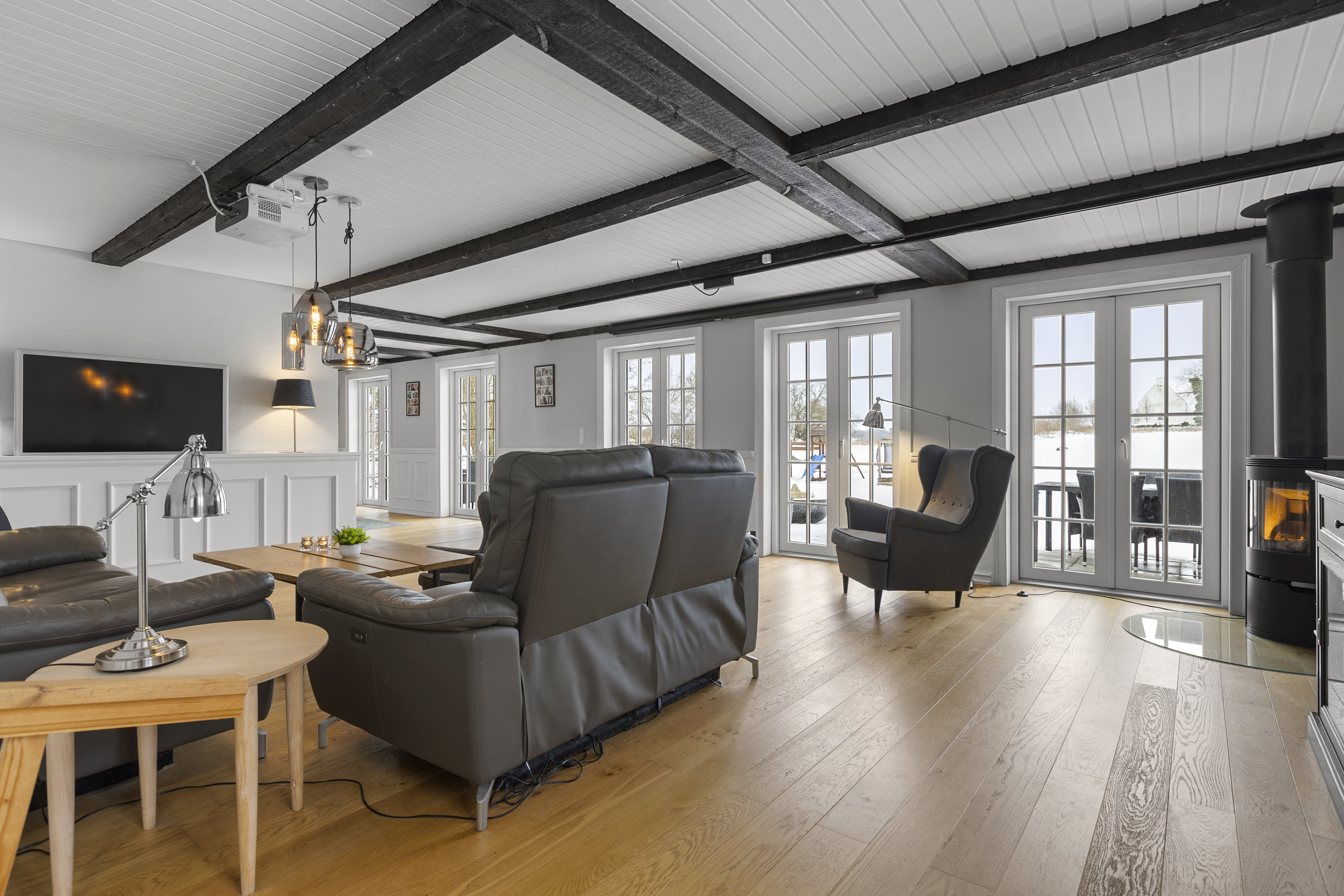 Fremhævet stue billede i fuldskærmstilstand. Billede af Vestergårdsvej 4, Vrangstrup, 4171 Glumsø