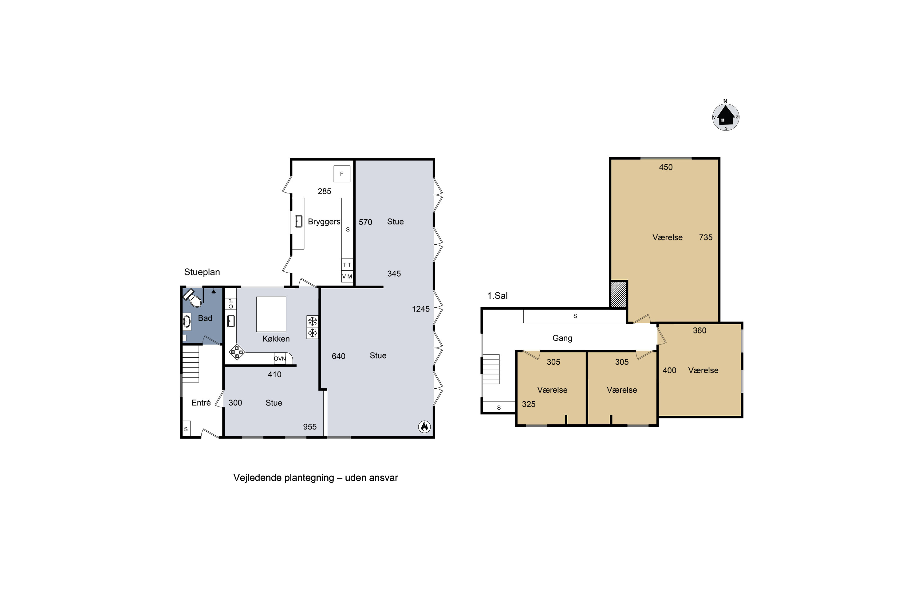 Plantegninger billede af Vestergårdsvej 4, Vrangstrup, 4171 Glumsø