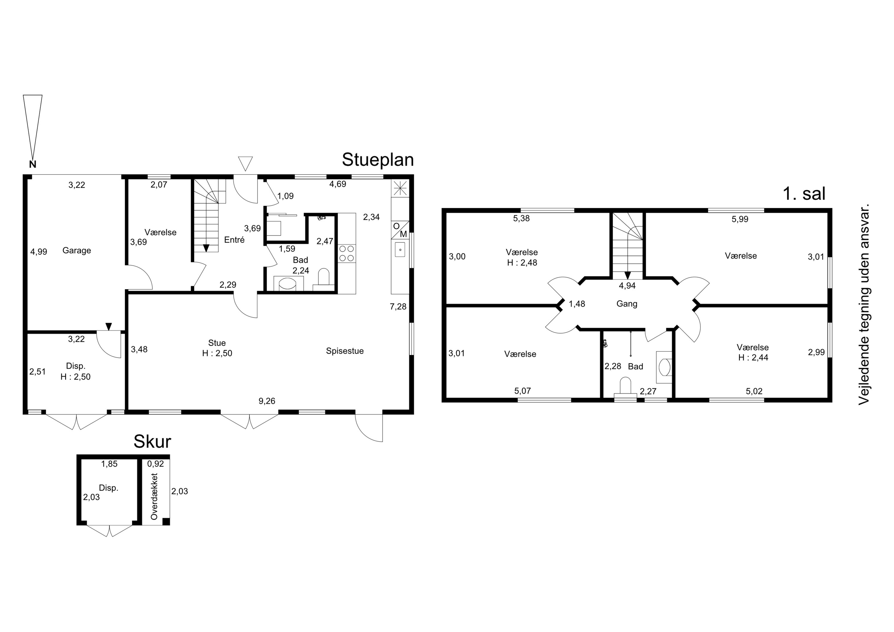 Plantegninger billede af Nørre Boulevard 57, 4600 Køge