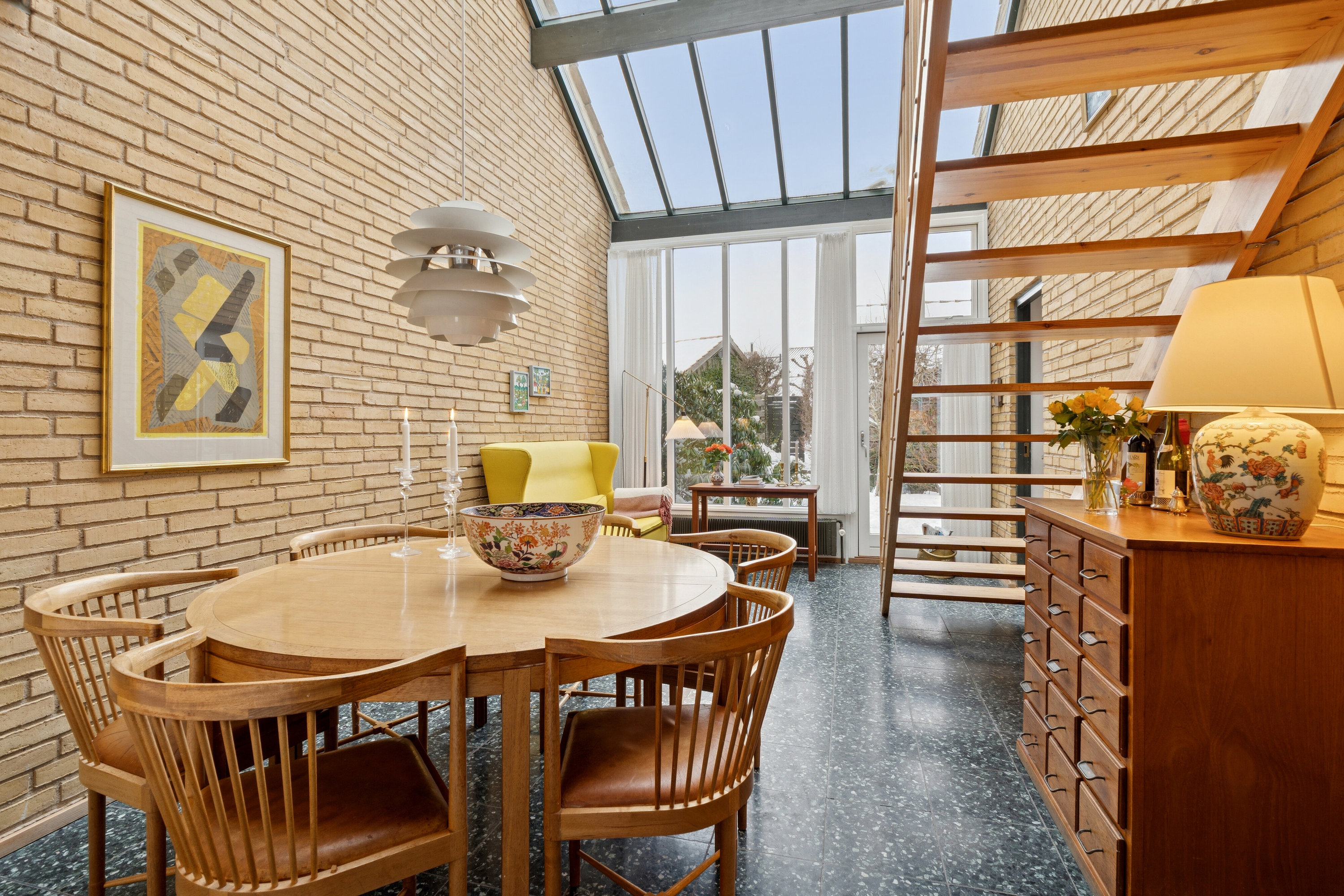 Miniaturebillede 1: spisestue. Billede af Gassehaven 17, Gl Holte, 2840 Holte