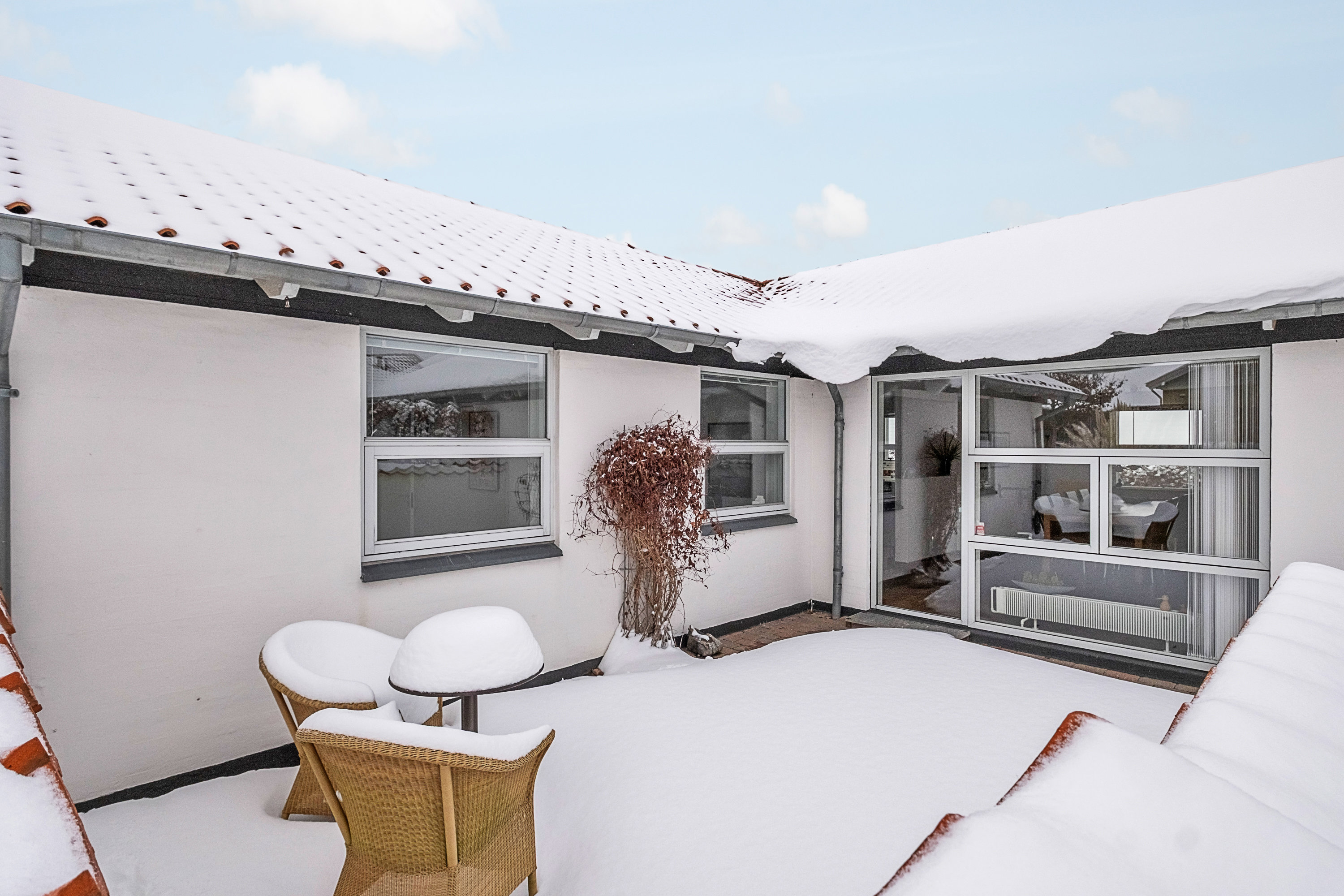 Miniaturebillede 1: terrasse. Billede af Georgsmindevej 5, 8530 Hjortshøj