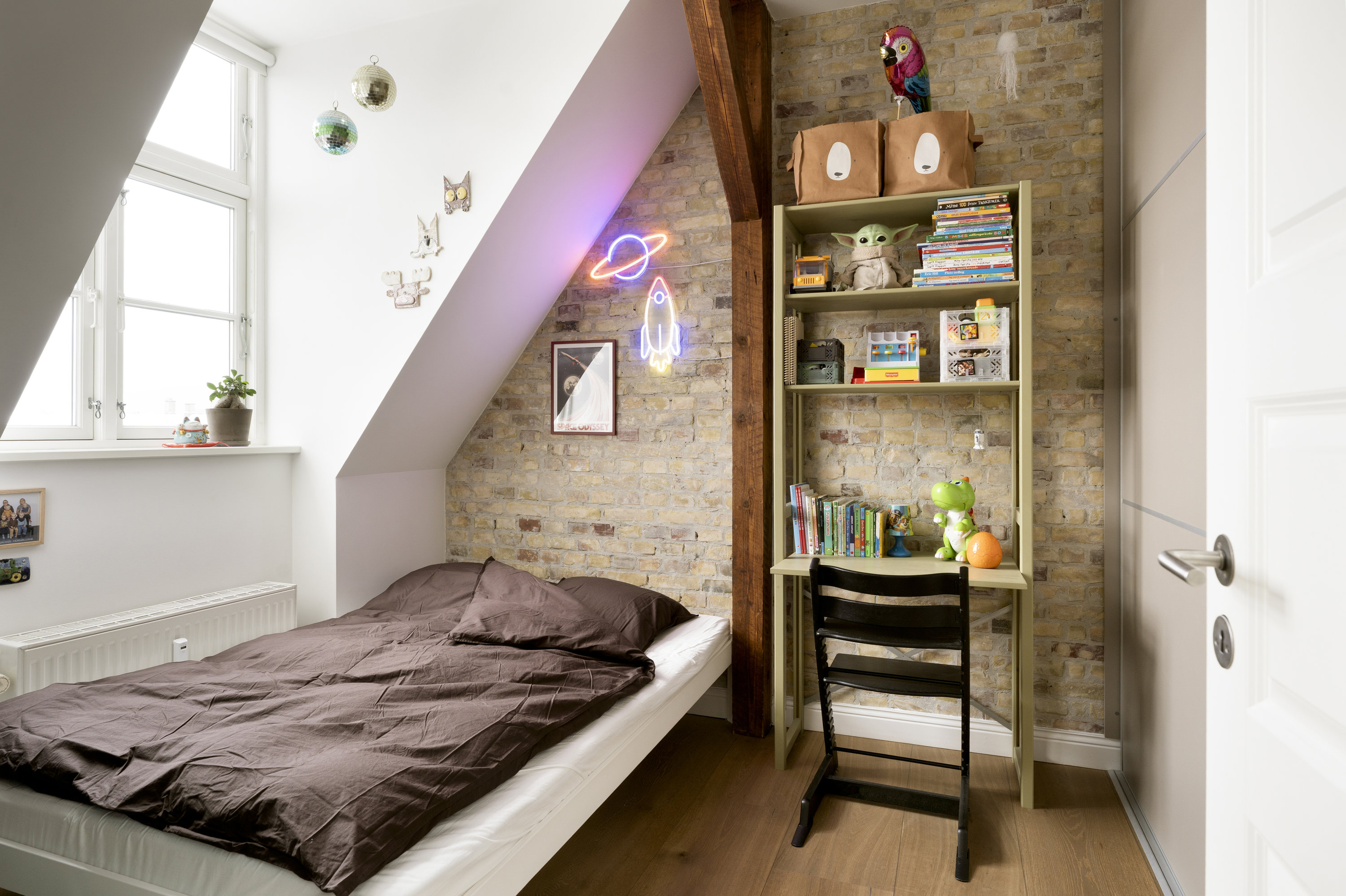 Fremhævet  billede i fuldskærmstilstand. Billede af Rolfsvej 37, 4. tv., 2000 Frederiksberg