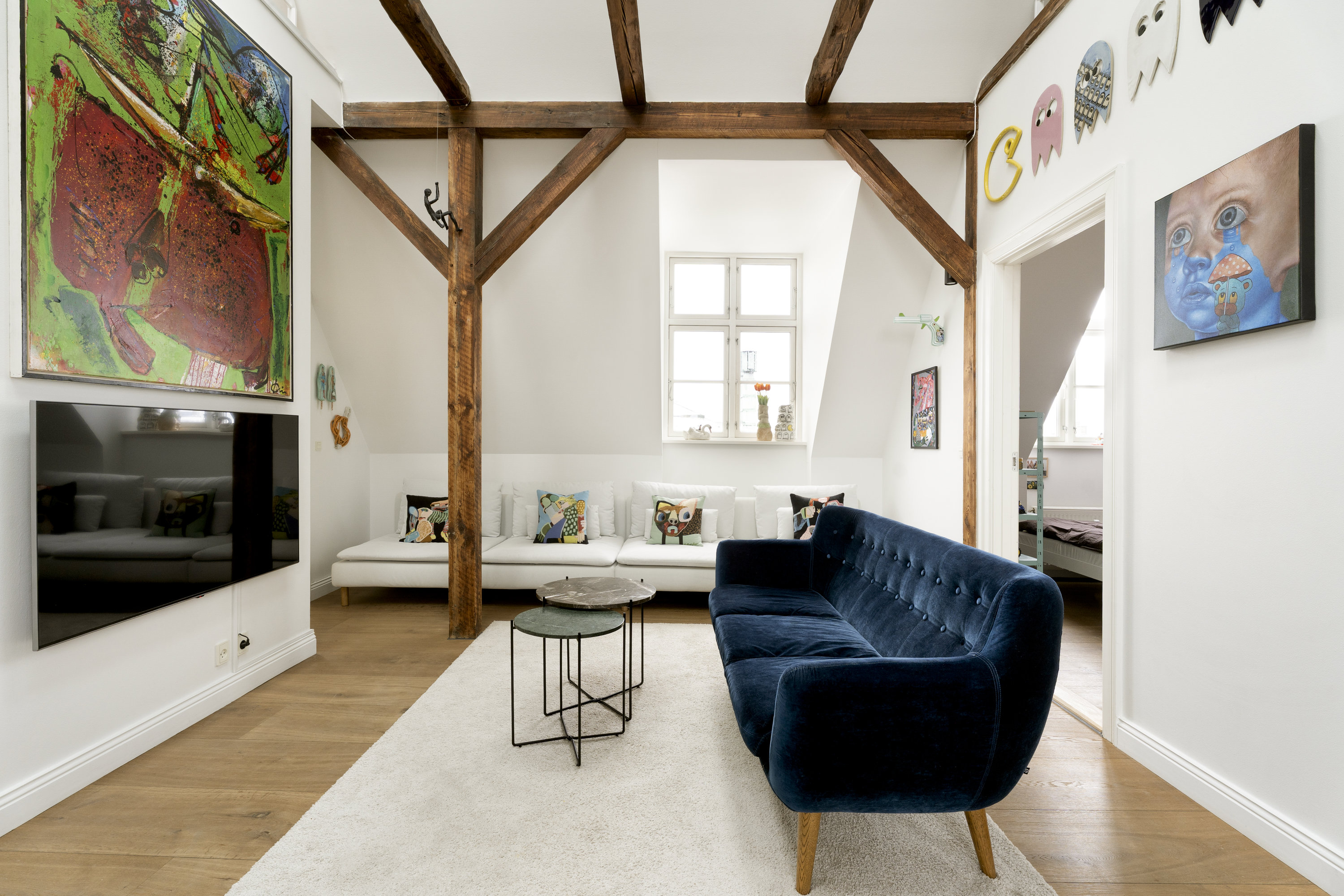 Fremhævet  billede i fuldskærmstilstand. Billede af Rolfsvej 37, 4. tv., 2000 Frederiksberg