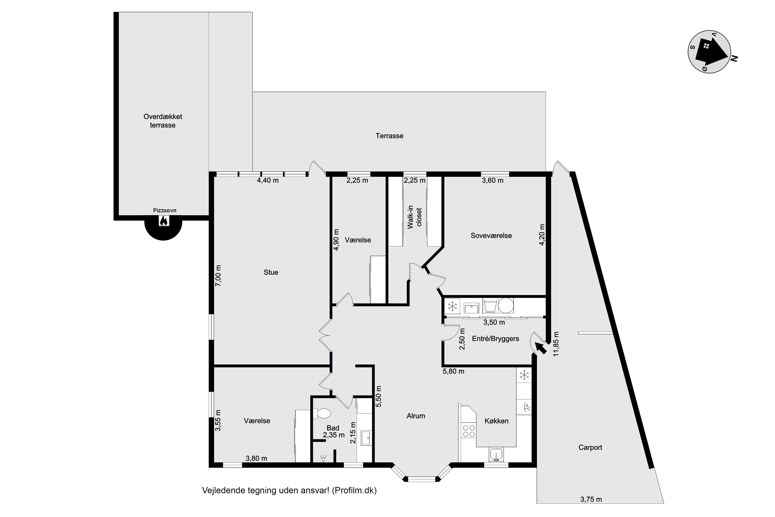 Plantegninger billede af Chr Winthers Vej 55, 7500 Holstebro