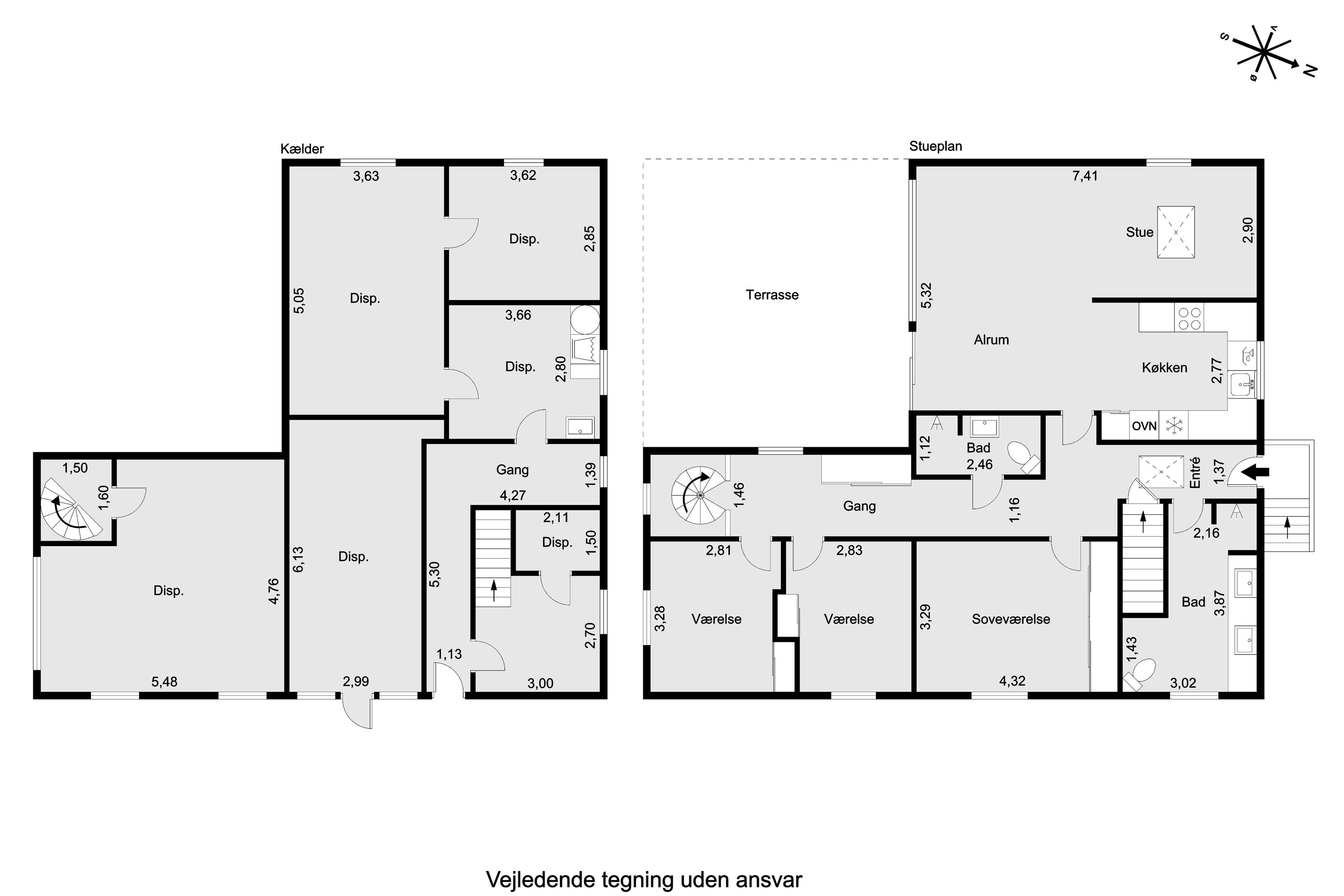 Plantegninger billede af Kådhøjvej 10, 8530 Hjortshøj
