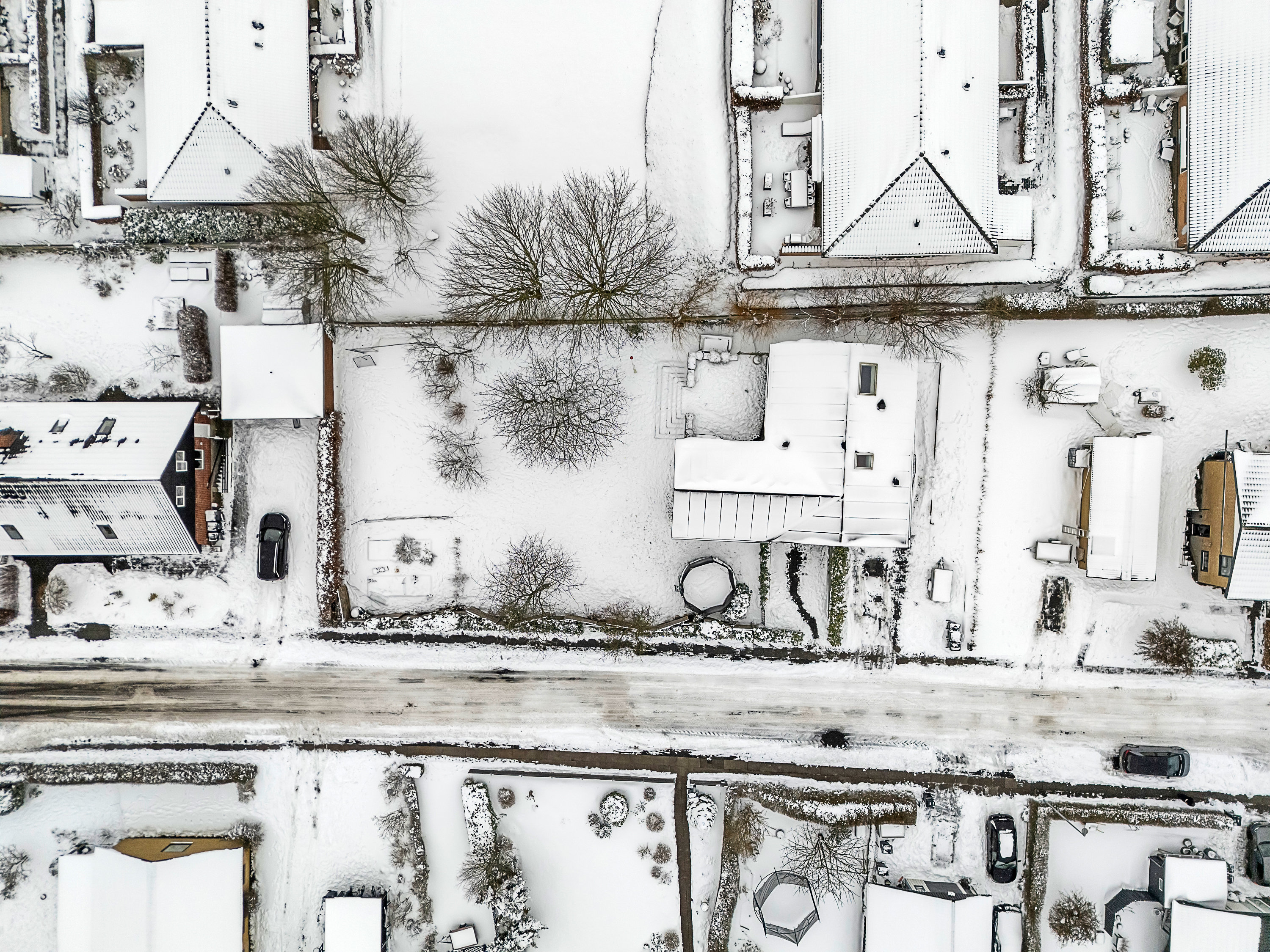 Fremhævet luftfoto billede i fuldskærmstilstand. Billede af Kådhøjvej 10, 8530 Hjortshøj