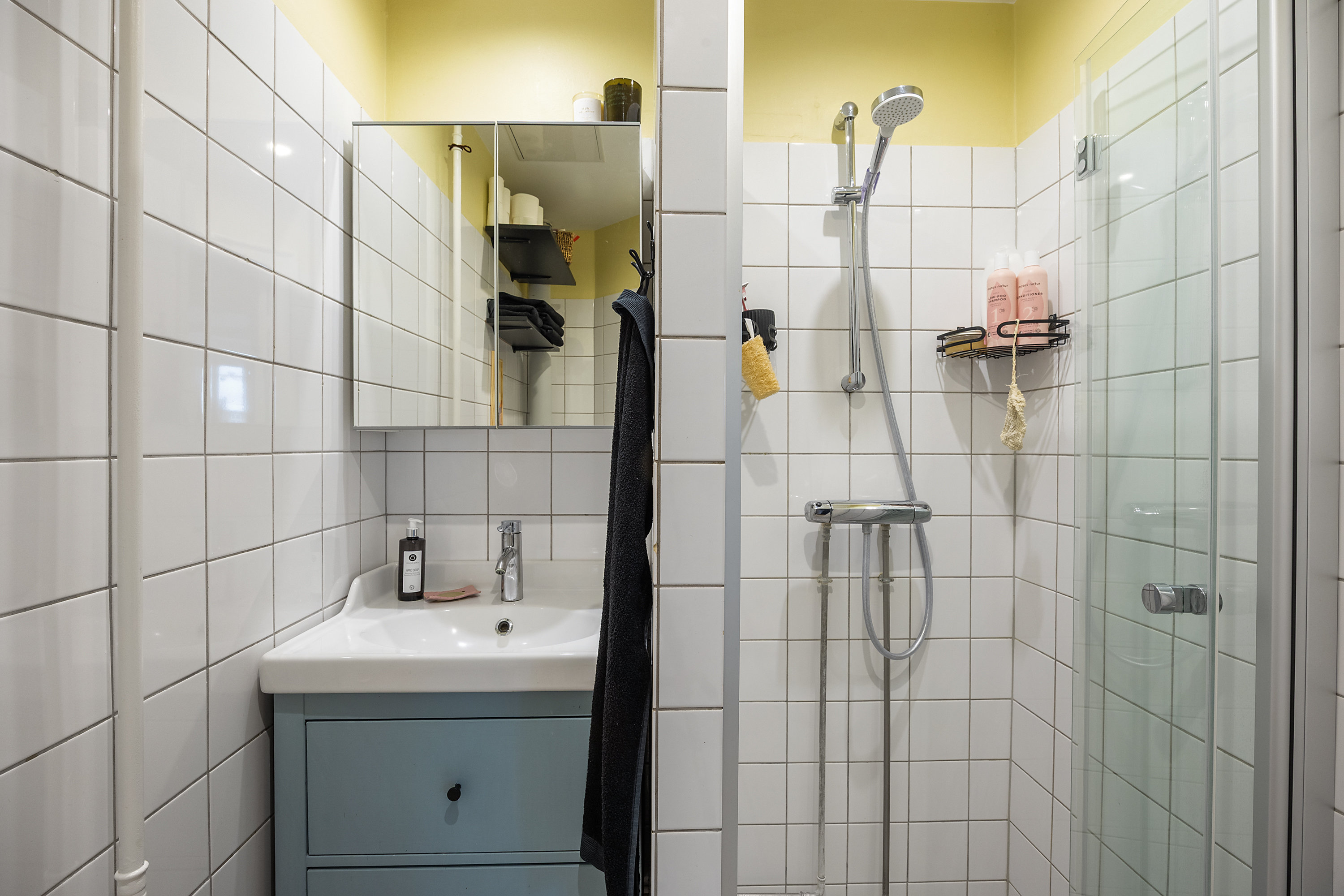 Fremhævet badeværelse billede i fuldskærmstilstand. Billede af Offenbachsvej 37, 2. th., 2450 København SV