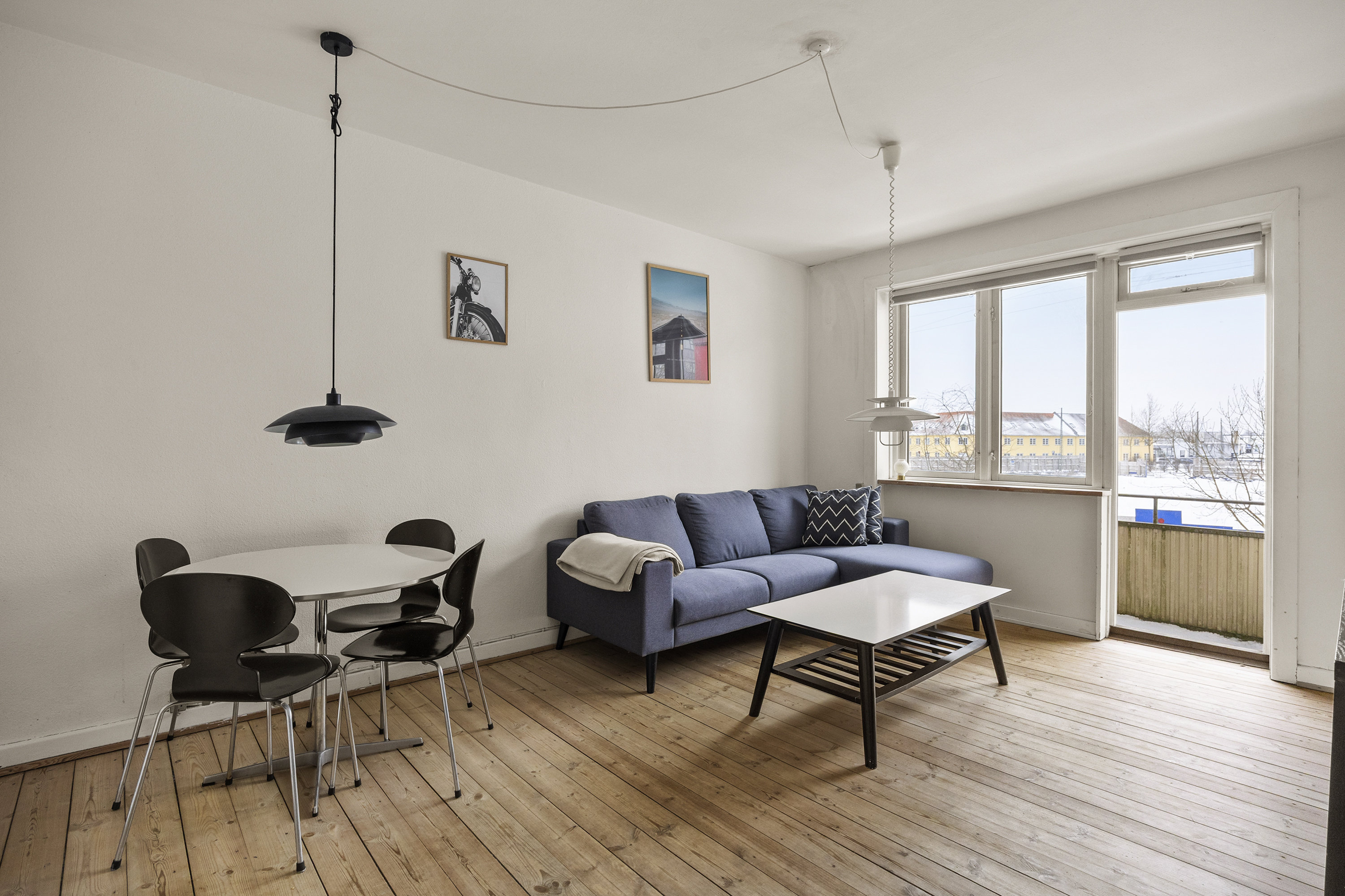 Fremhævet stue billede i fuldskærmstilstand. Billede af Haydnsvej 13, 1. th., 2450 København SV