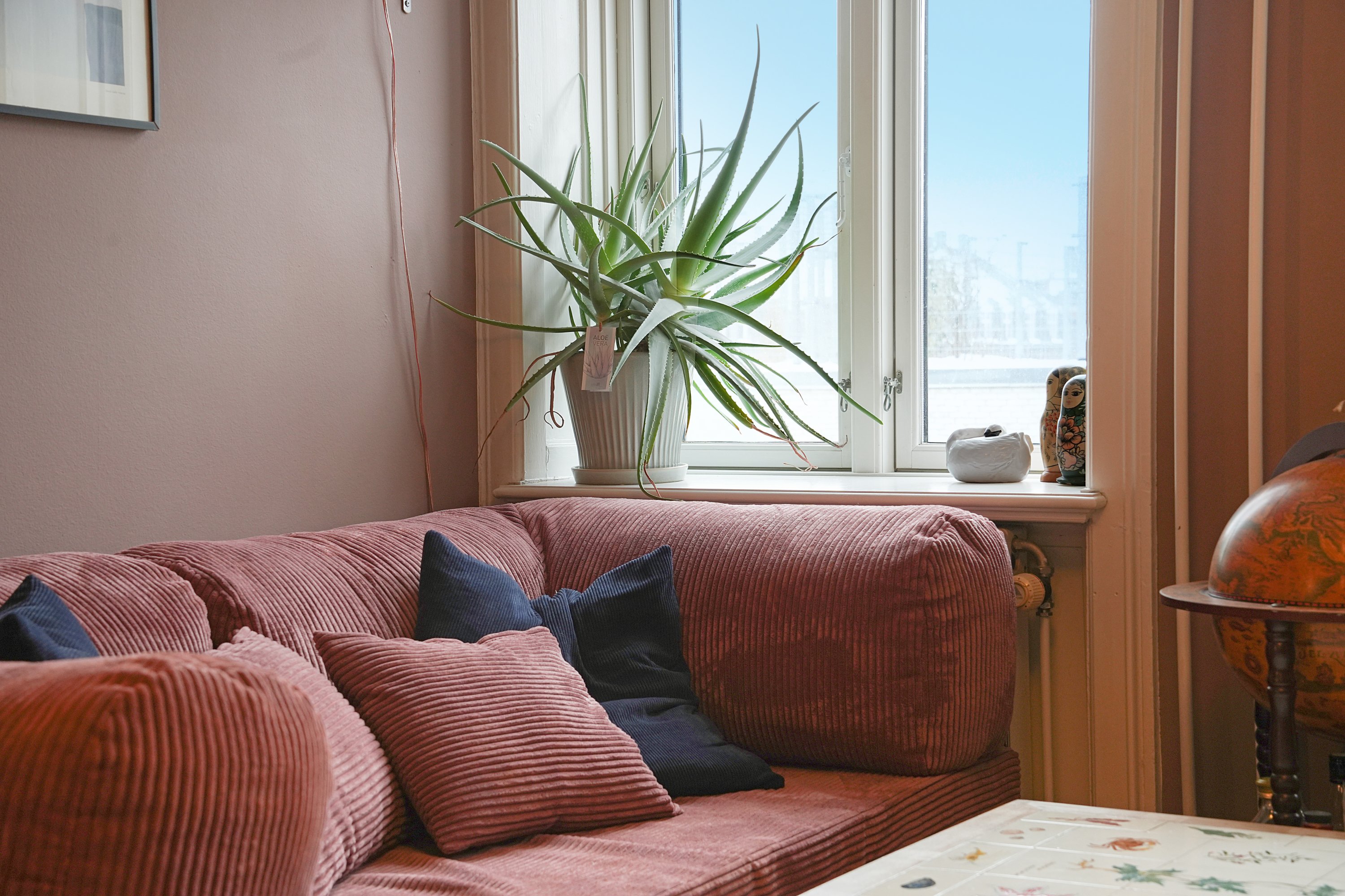 Fremhævet stue billede i fuldskærmstilstand. Billede af Farumgade 1, 3. tv., 2200 København N