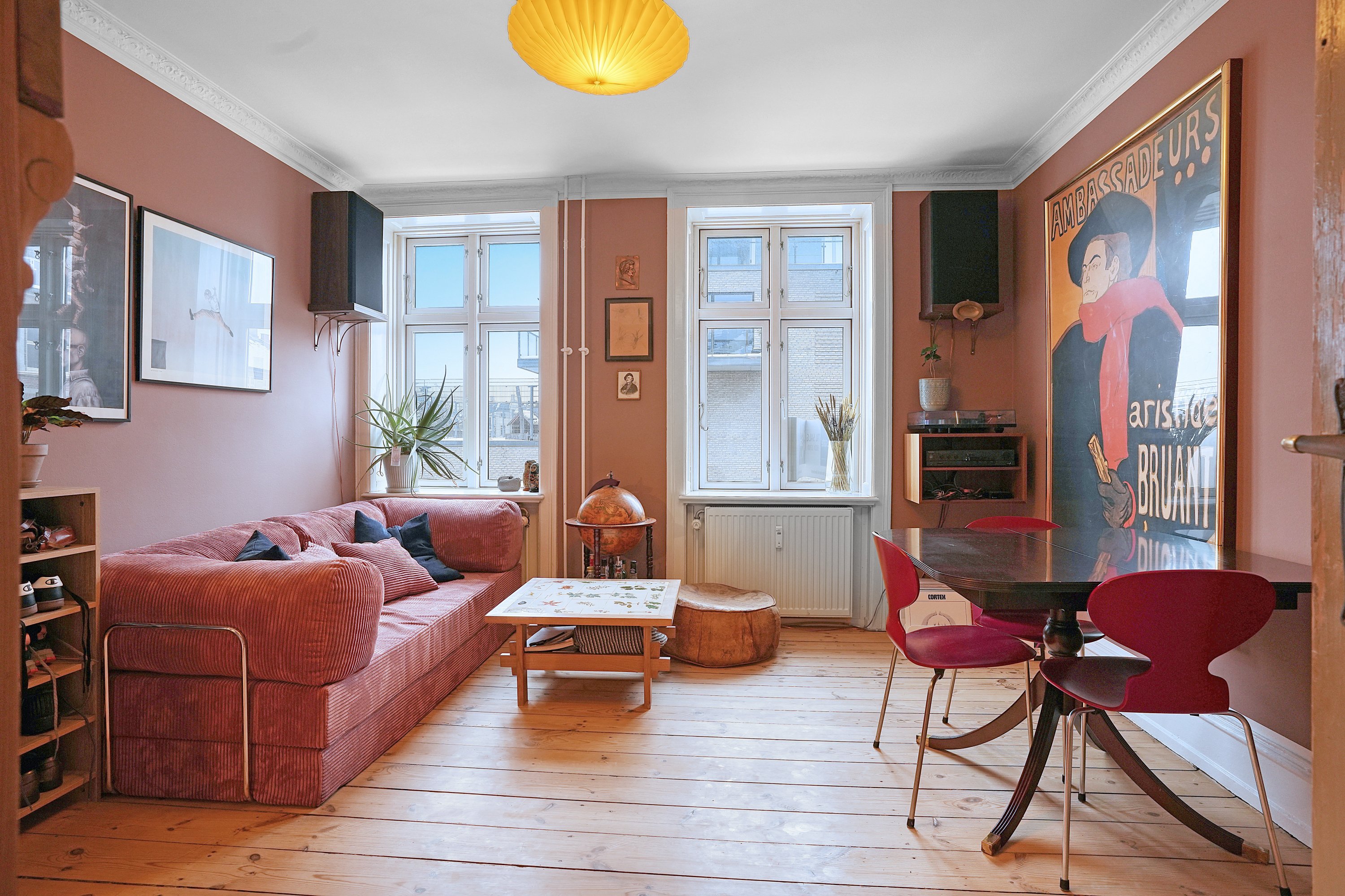 Miniaturebillede 1: stue. Billede af Farumgade 1, 3. tv., 2200 København N