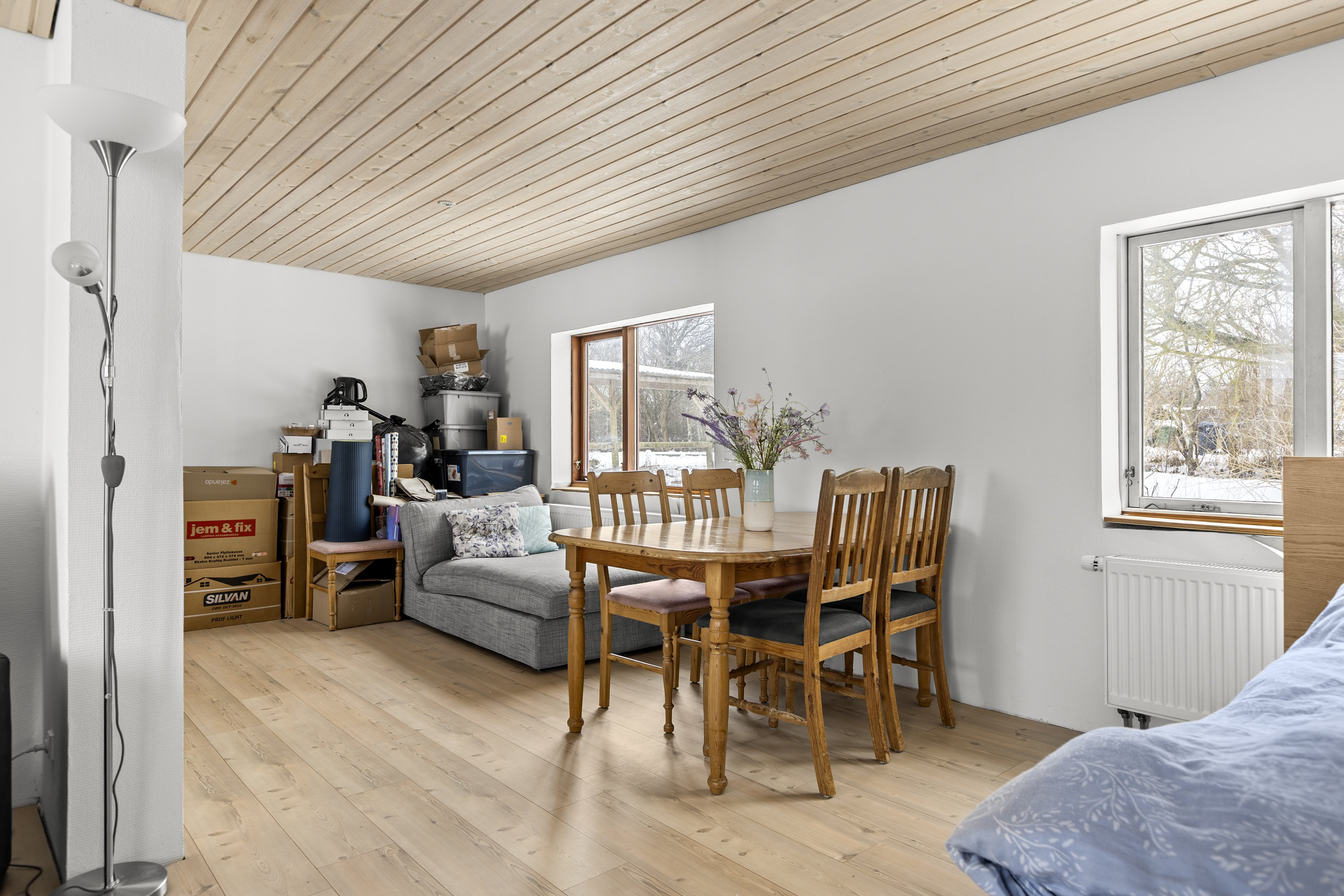 Fremhævet stue billede i fuldskærmstilstand. Billede af Kelleklintevej 2, 4490 Jerslev Sjælland