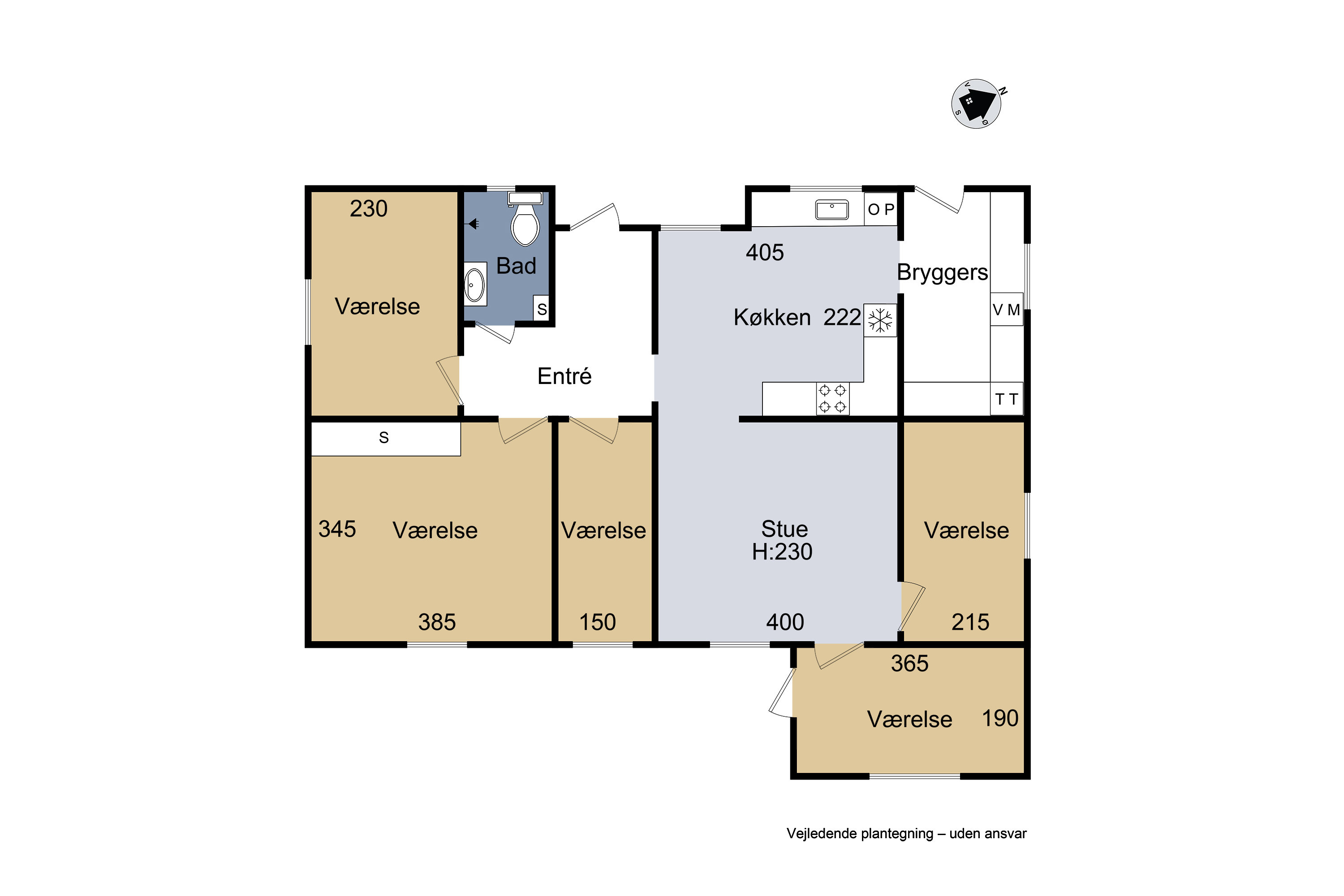 Plantegninger billede af Rørmosevej 20, 4400 Kalundborg