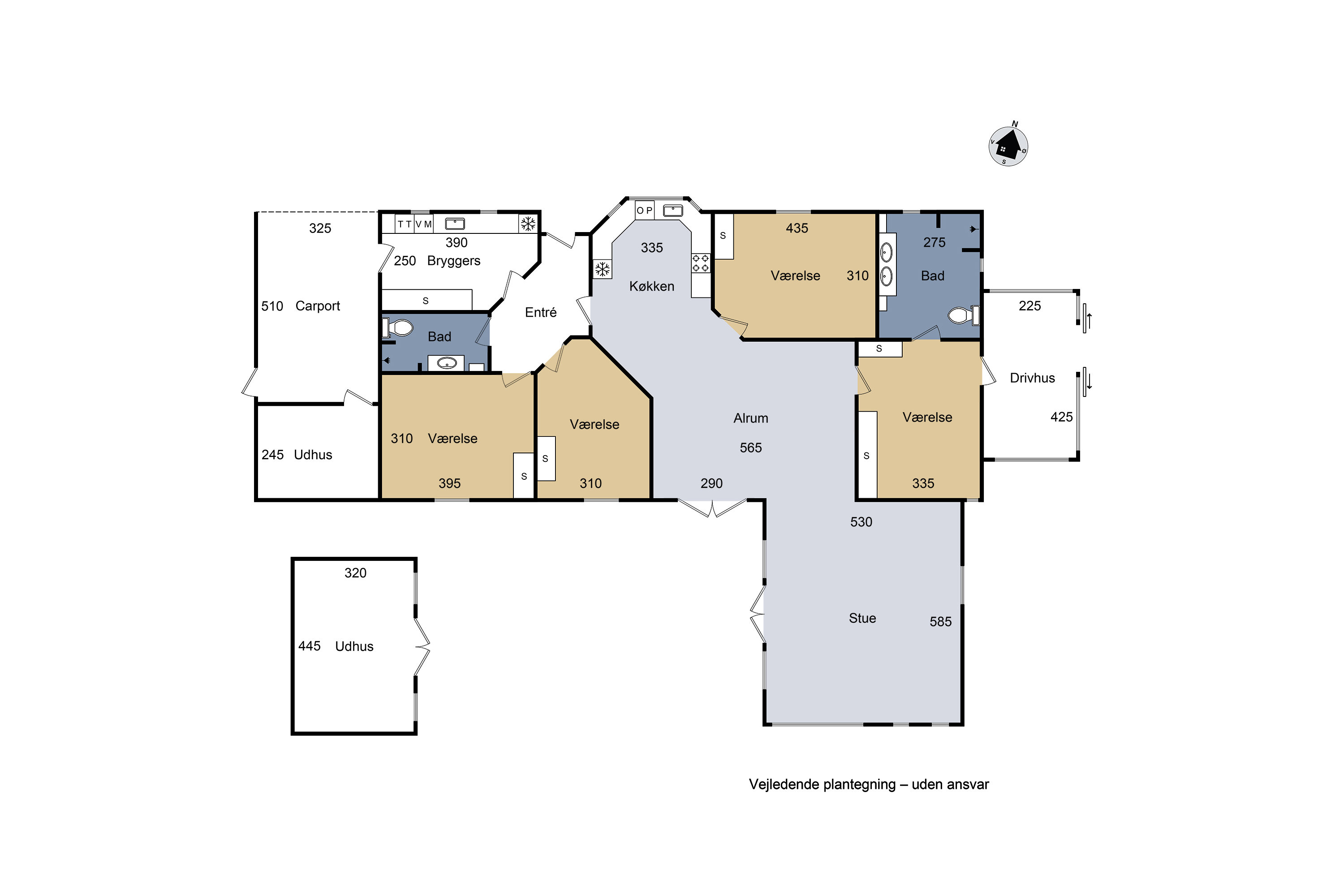 Plantegninger billede af Gråstenvej 7, 4200 Slagelse