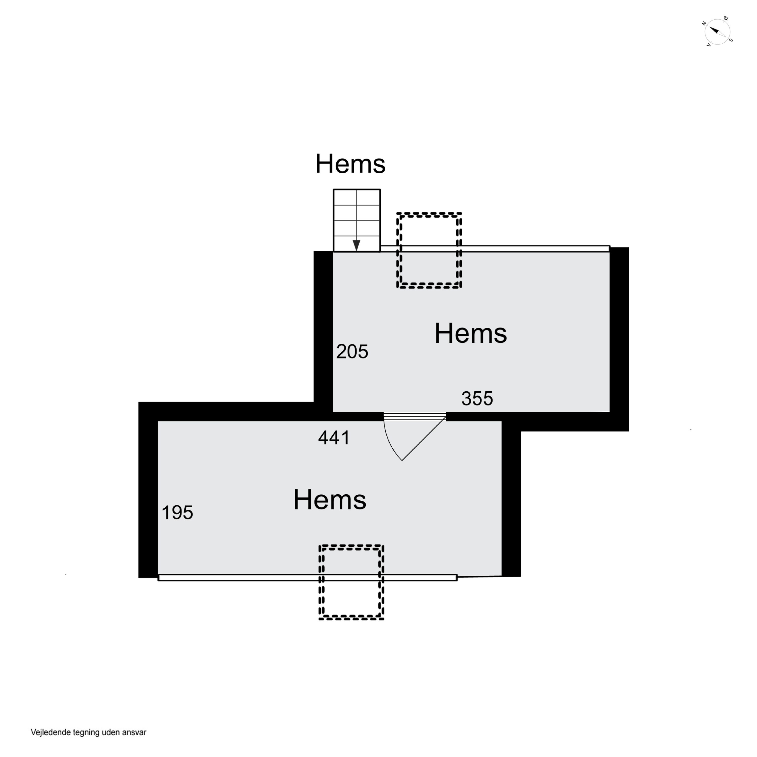 Plantegninger billede af Ravnsbjerggårdsvej 301, 3480 Fredensborg