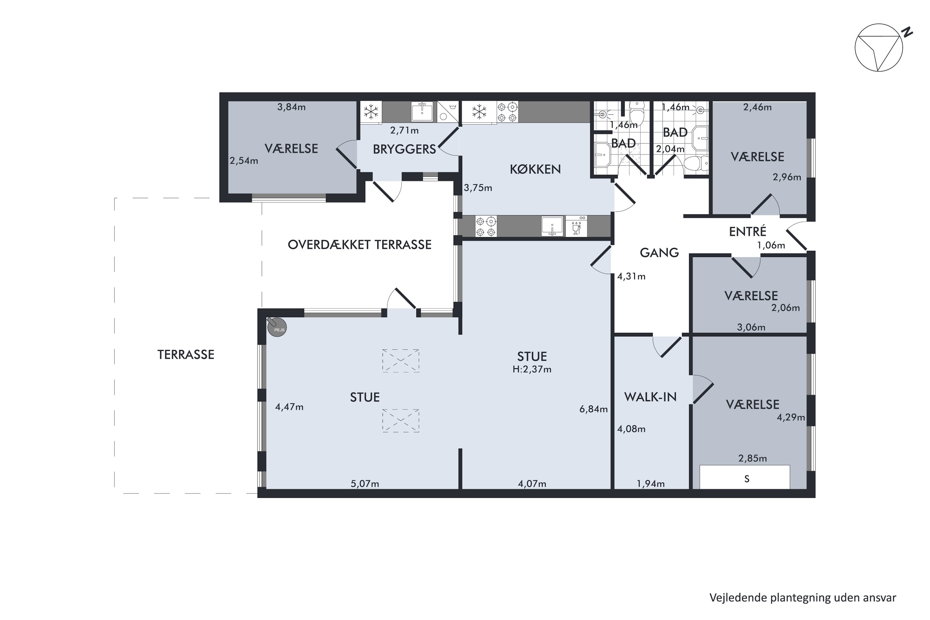 Plantegninger billede af Hjejlebakken 47, Snestrup, 5210 Odense NV