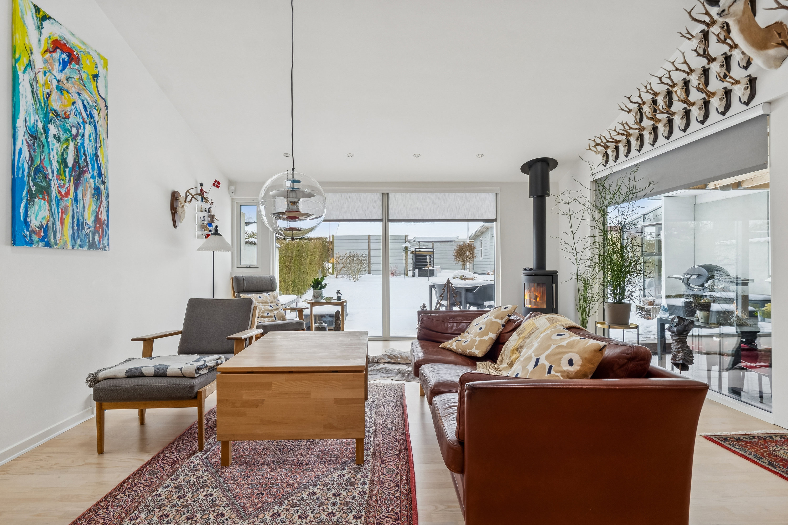 Fremhævet stue billede i fuldskærmstilstand. Billede af Hjejlebakken 47, Snestrup, 5210 Odense NV