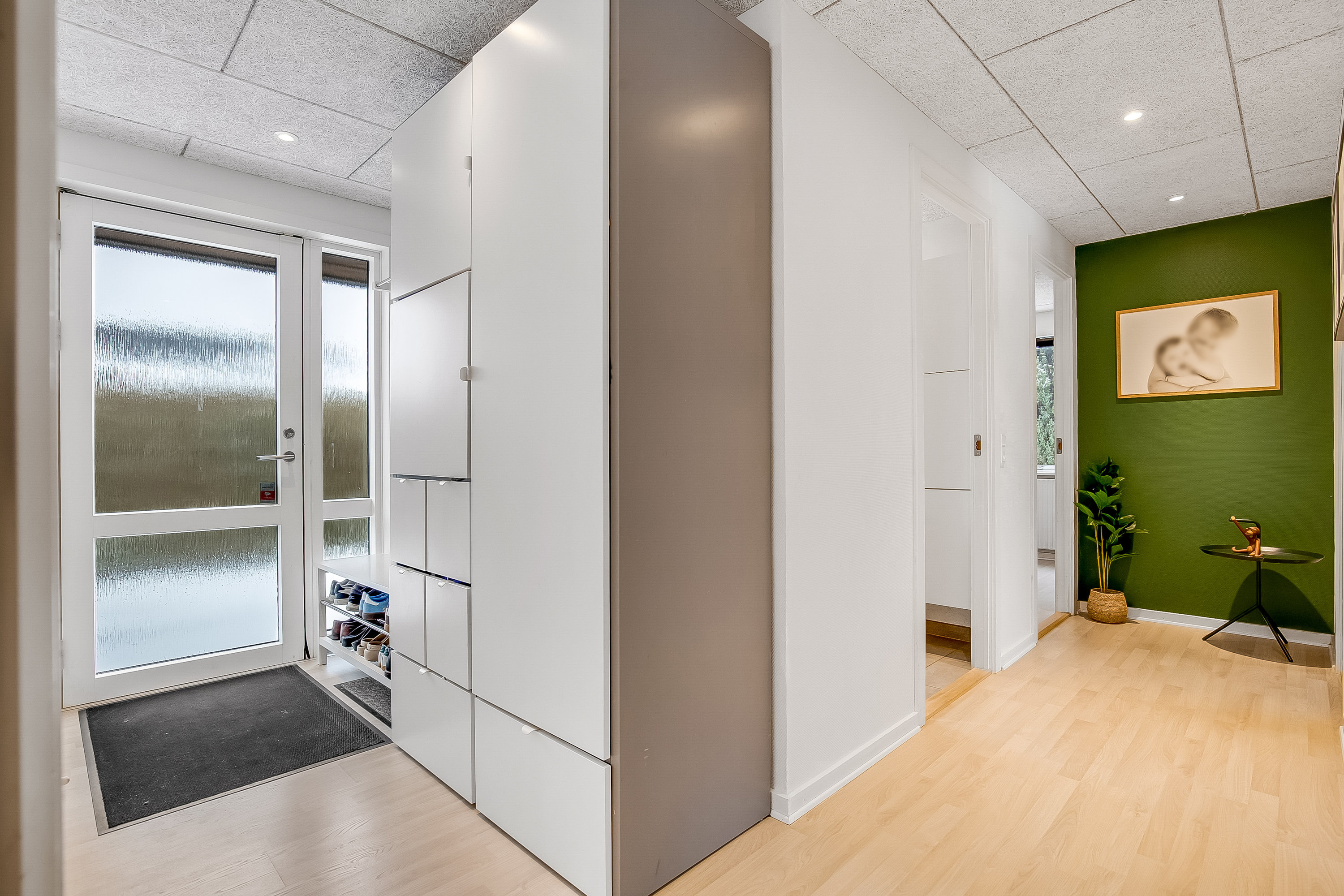 Fremhævet entré billede i fuldskærmstilstand. Billede af Saturnvej 12, 7100 Vejle