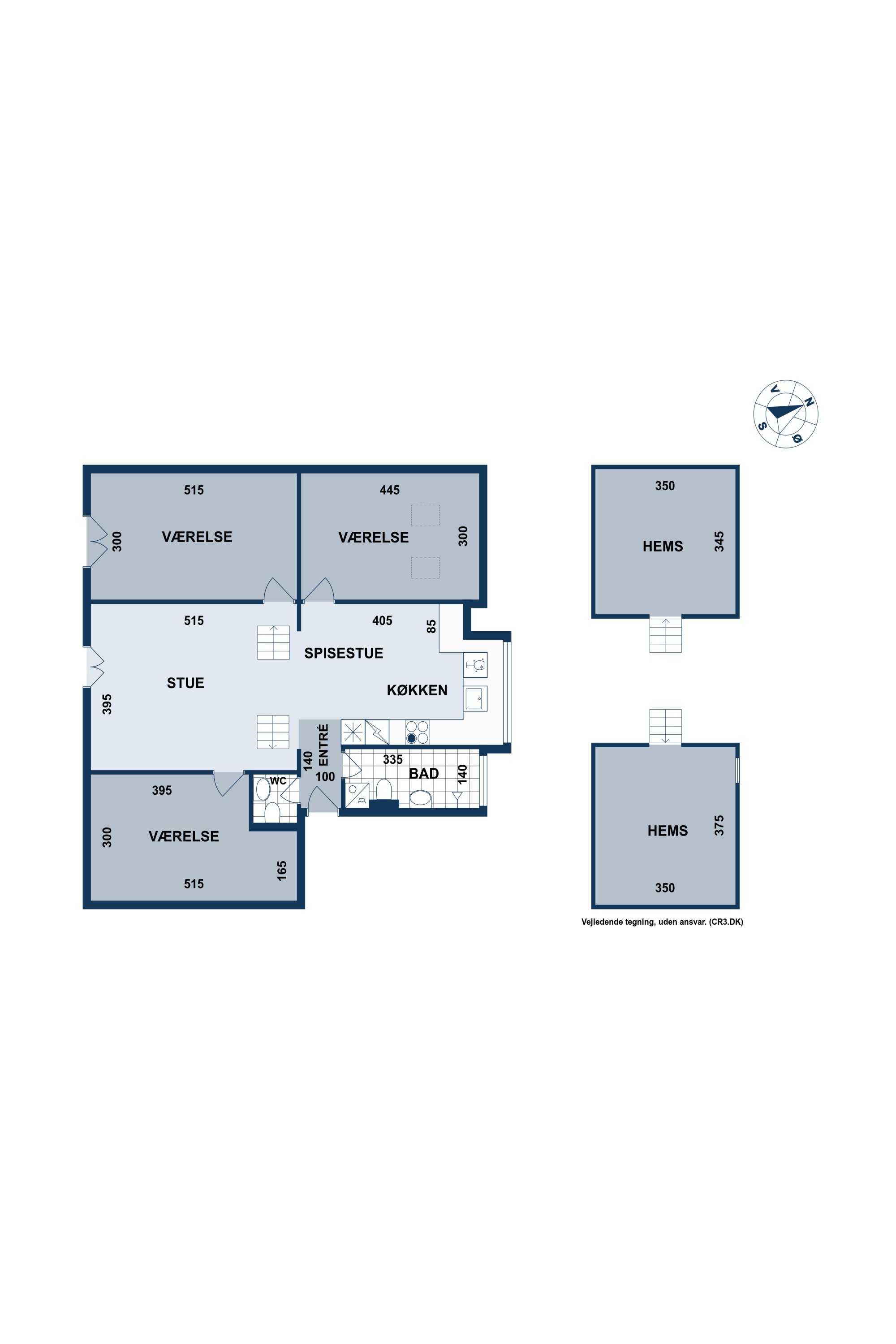 Plantegninger billede af Roskildevej 148A, 2., 2500 Valby