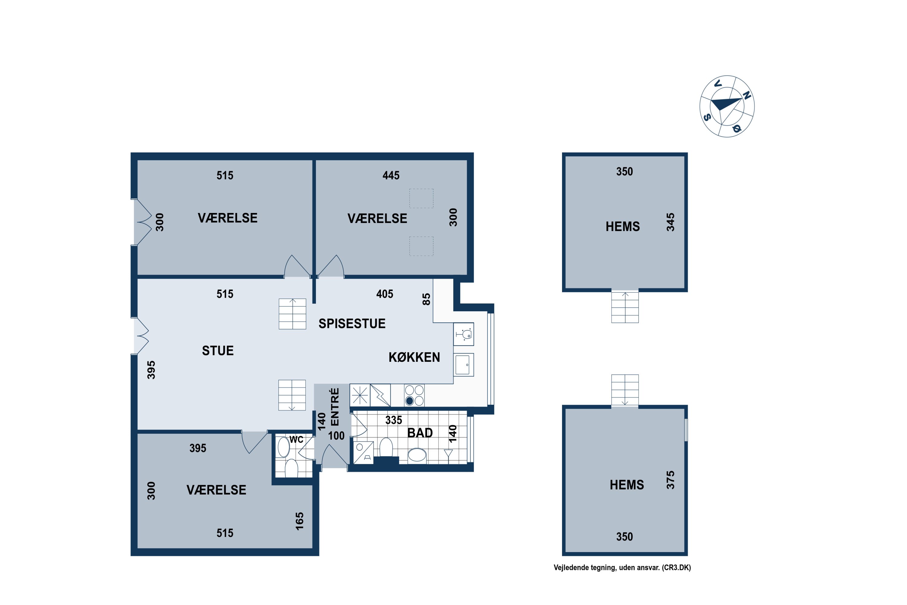Plantegninger billede af Roskildevej 148A, 2., 2500 Valby