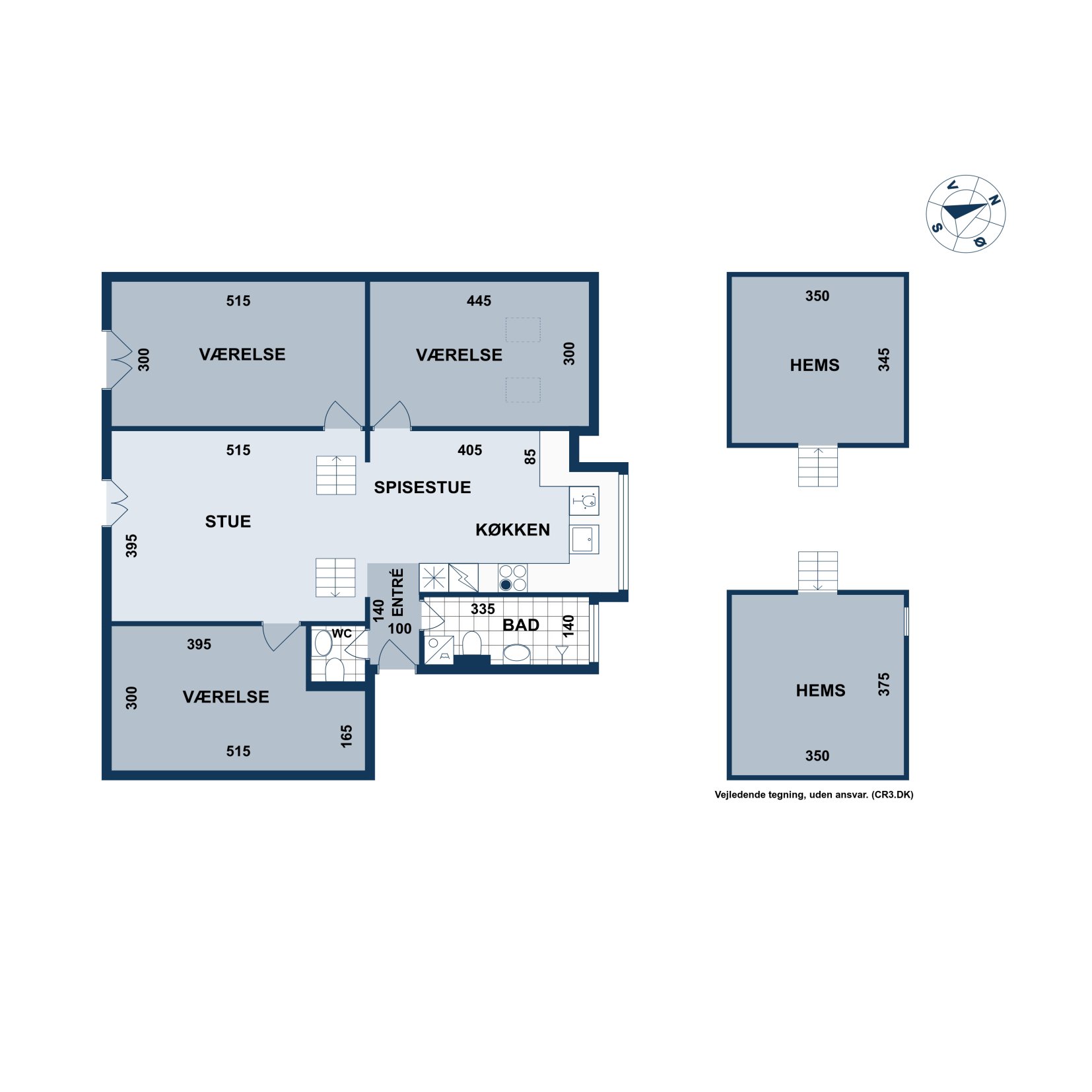 Plantegninger billede af Roskildevej 148A, 2., 2500 Valby