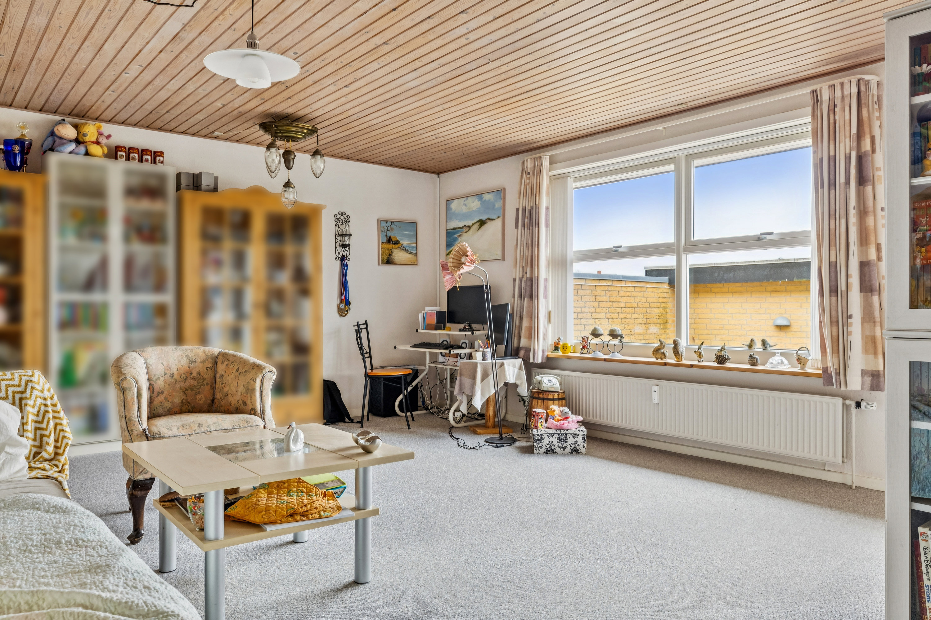 Fremhævet stue billede i fuldskærmstilstand. Billede af Floravænget 10D, 5471 Søndersø