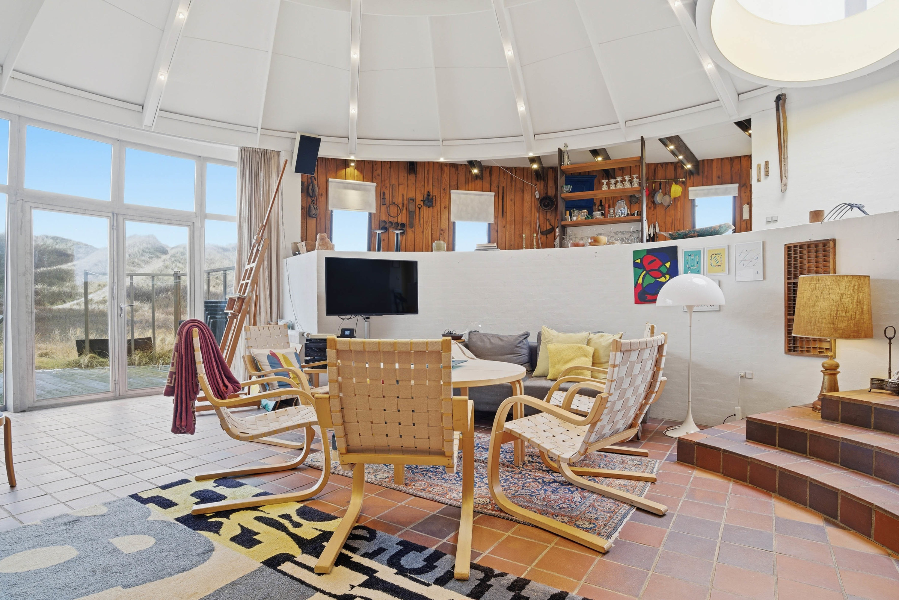 Fremhævet stue billede i fuldskærmstilstand. Billede af Hafavej 63, Søndervig, 6950 Ringkøbing