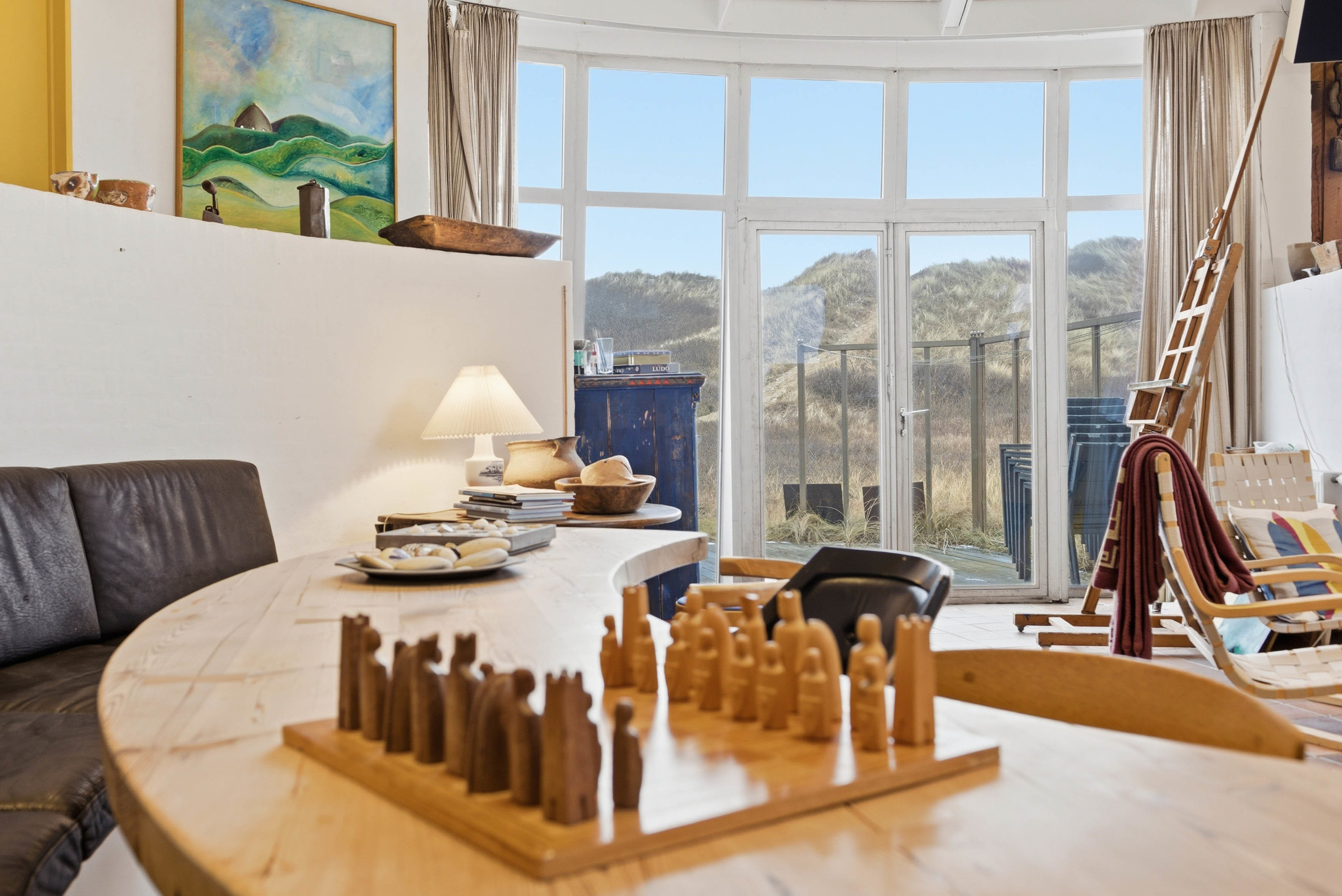 Fremhævet stue billede i fuldskærmstilstand. Billede af Hafavej 63, Søndervig, 6950 Ringkøbing