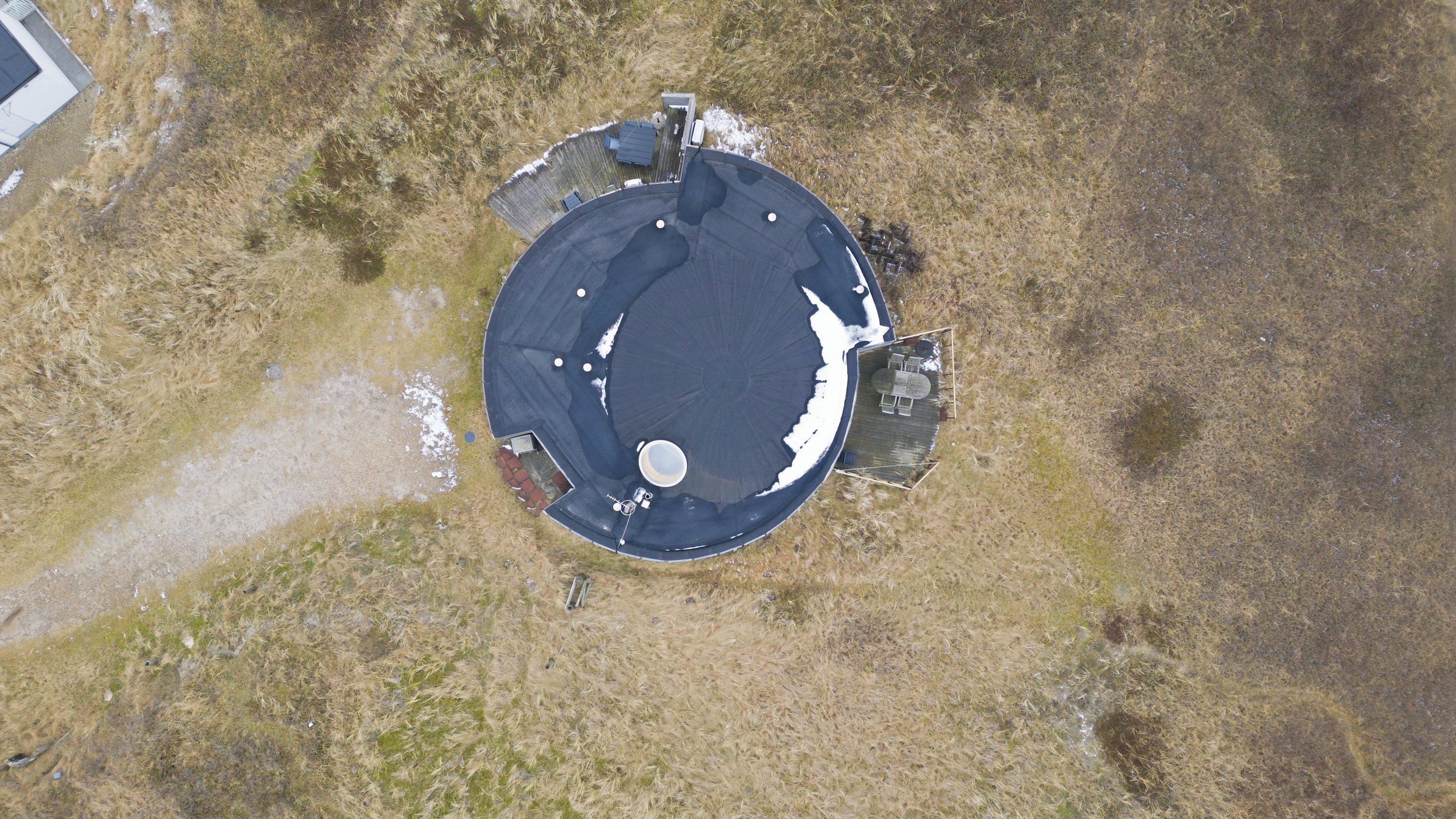 Fremhævet luftfoto billede i fuldskærmstilstand. Billede af Hafavej 63, Søndervig, 6950 Ringkøbing