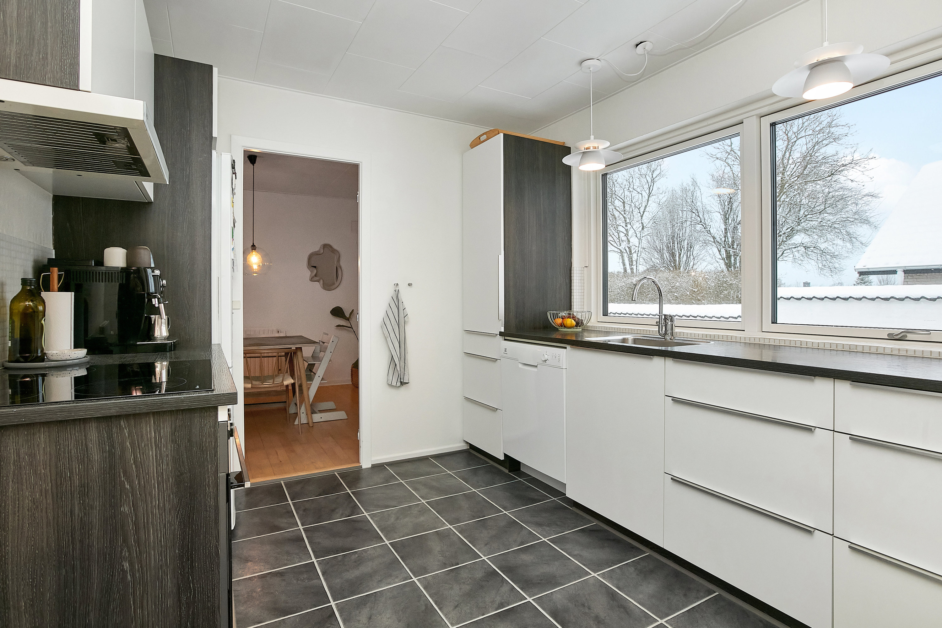 Miniaturebillede 2: køkken. Billede af Rødkløvervej 13, Tyrsted, 8700 Horsens