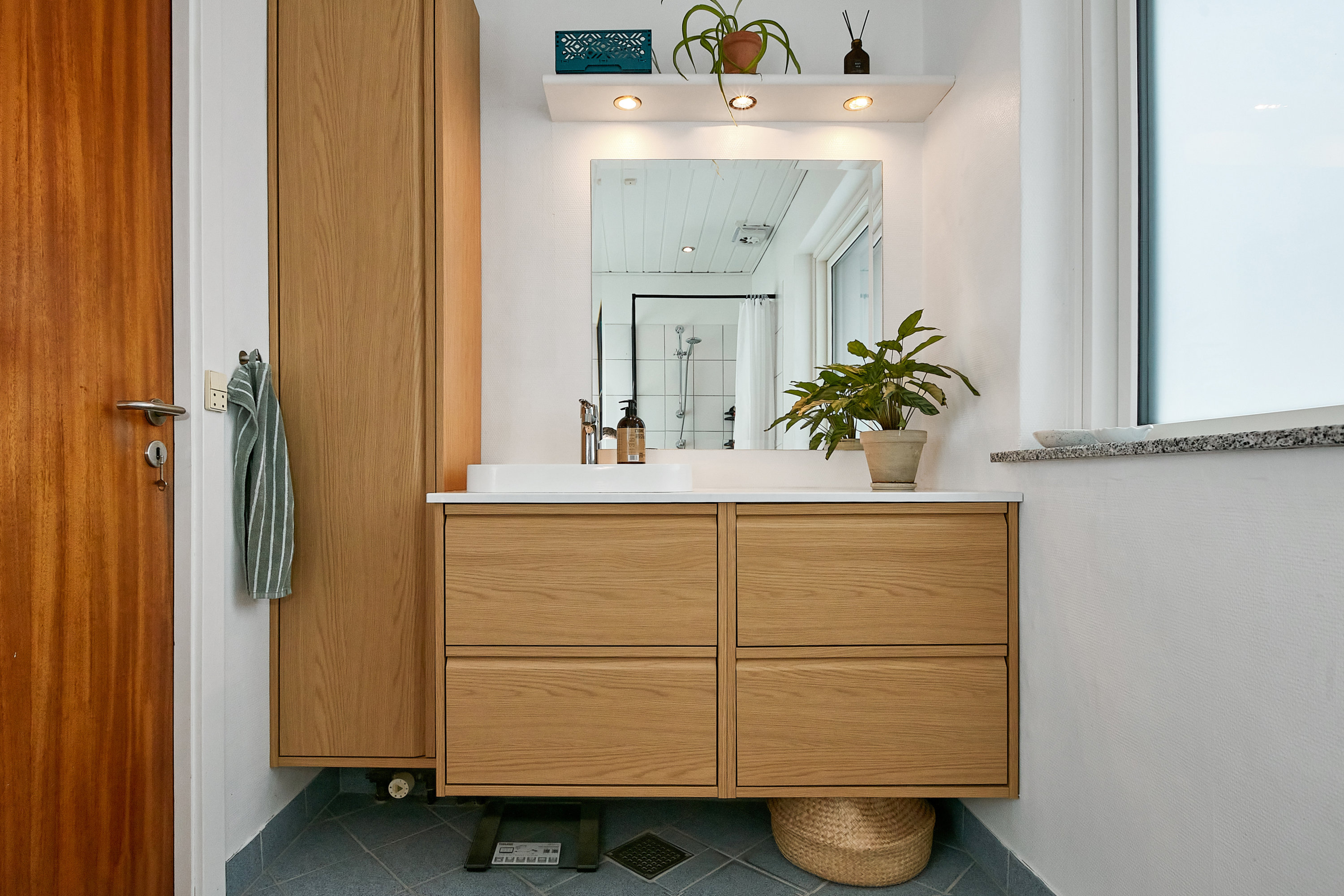 Fremhævet badeværelse billede i fuldskærmstilstand. Billede af Rødkløvervej 13, Tyrsted, 8700 Horsens