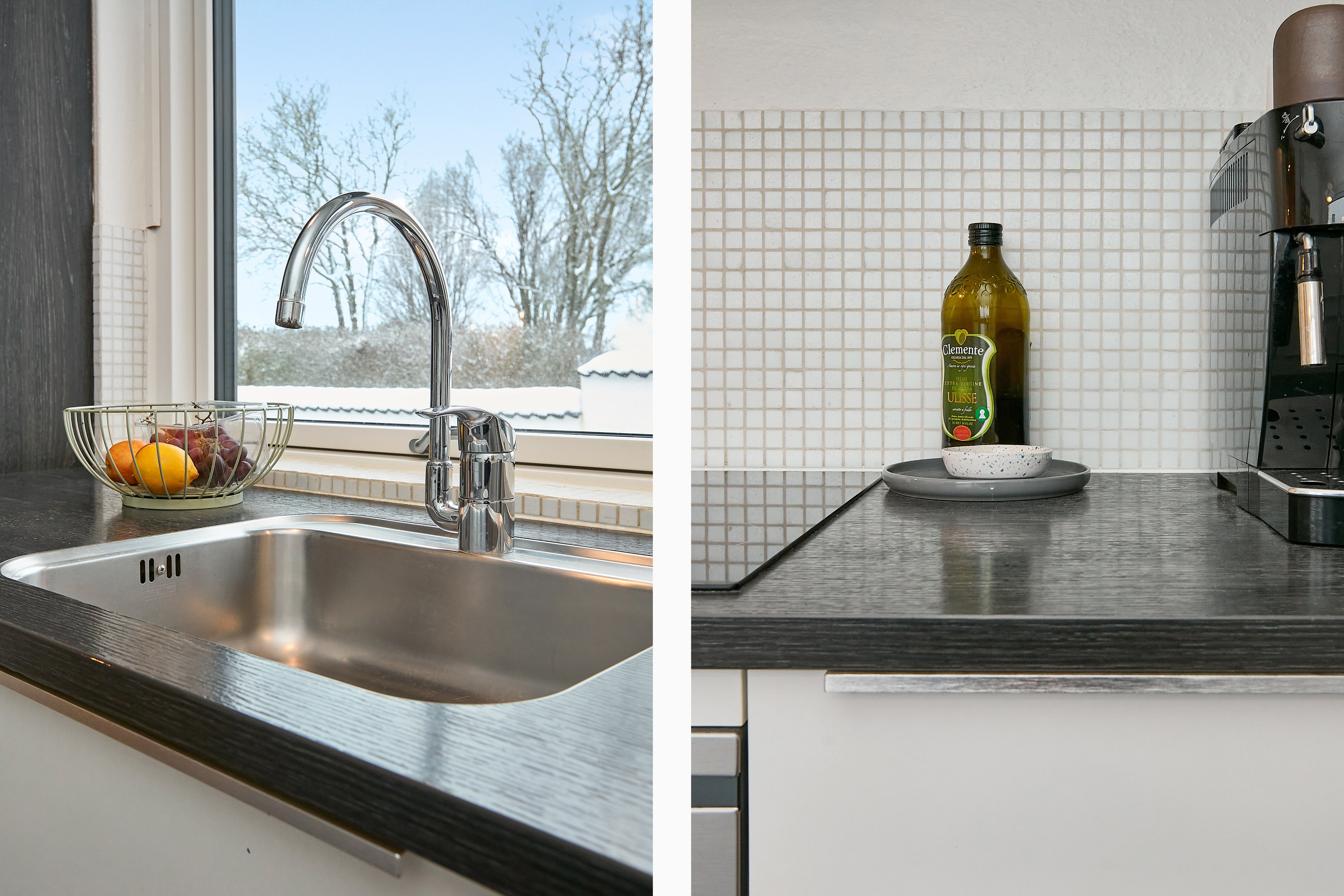 Fremhævet detaljer køkken billede i fuldskærmstilstand. Billede af Rødkløvervej 13, Tyrsted, 8700 Horsens