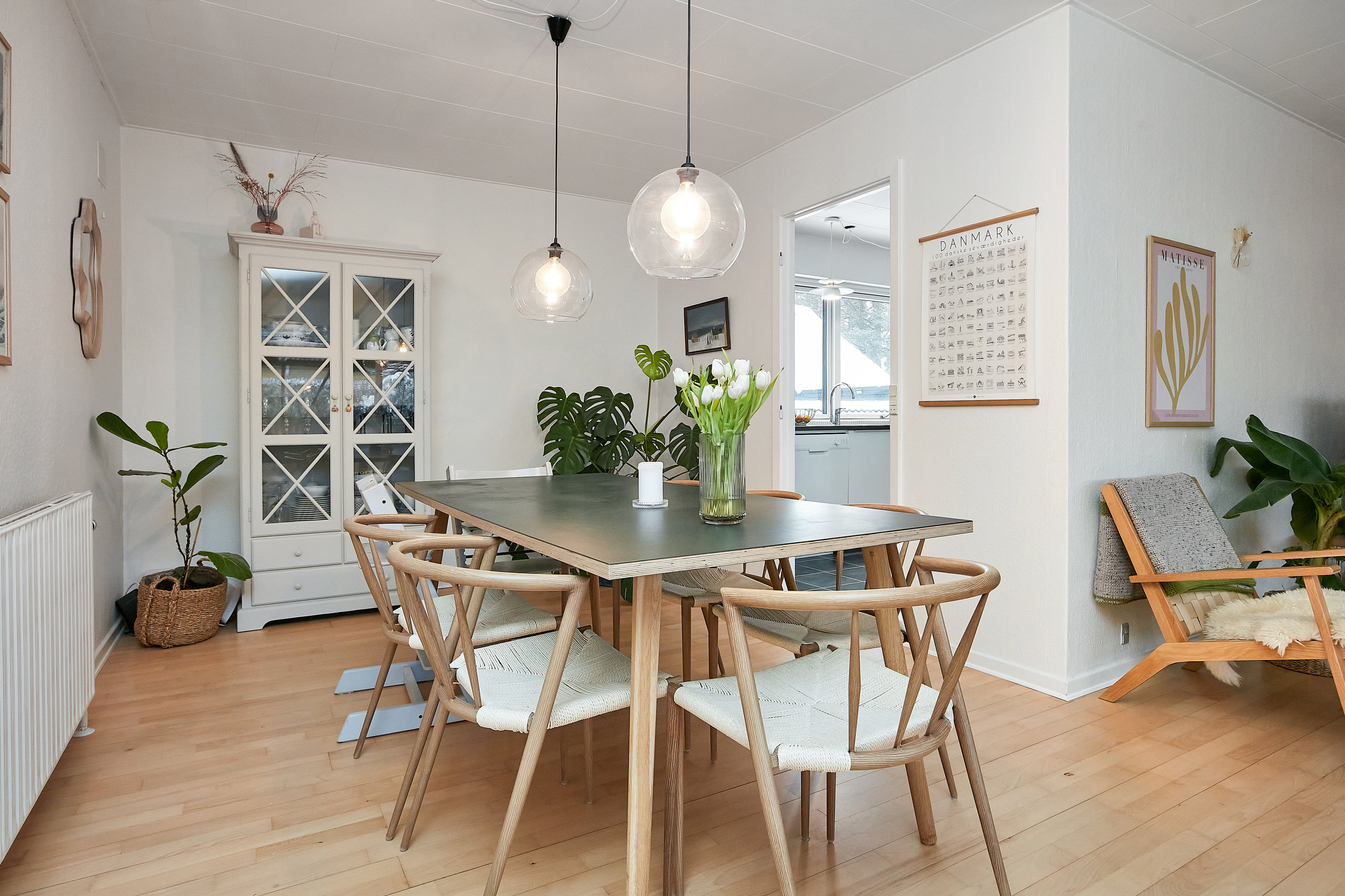 Fremhævet stue billede i fuldskærmstilstand. Billede af Rødkløvervej 13, Tyrsted, 8700 Horsens