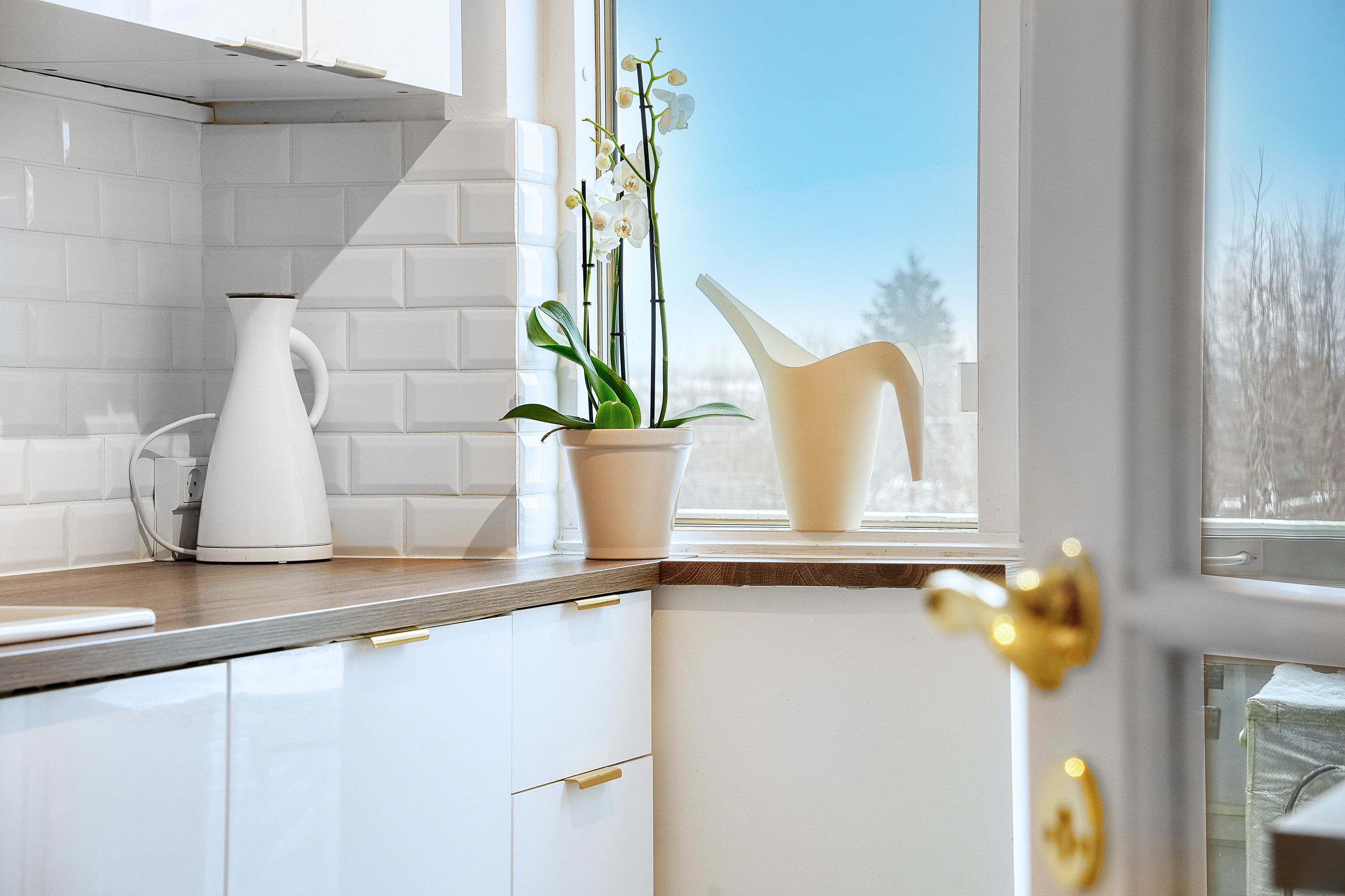 Fremhævet køkken billede i fuldskærmstilstand. Billede af Jernbane Allé 24A, 3. th., 2720 Vanløse