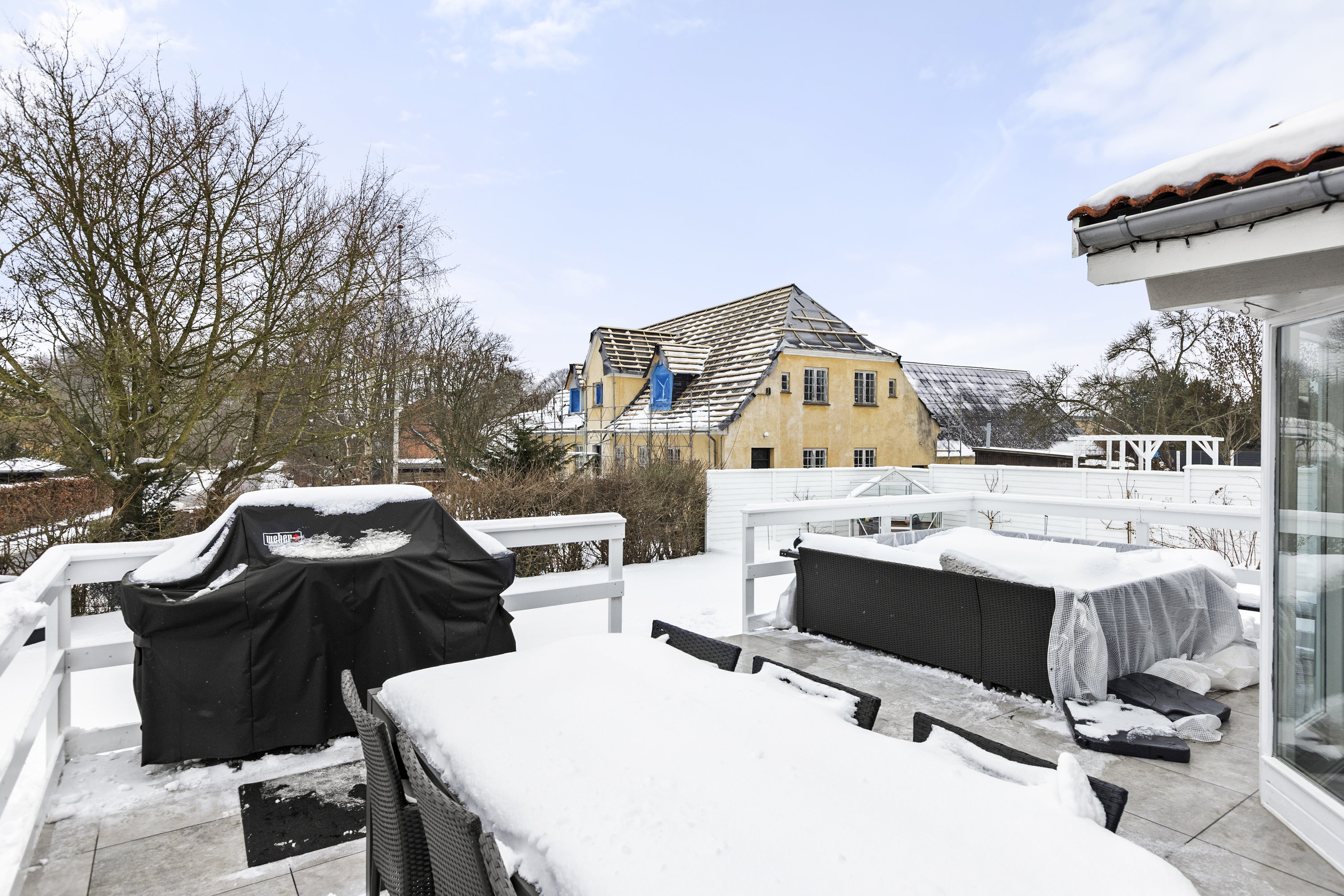 Fremhævet terrasse billede i fuldskærmstilstand. Billede af Nyvej 30, 4050 Skibby